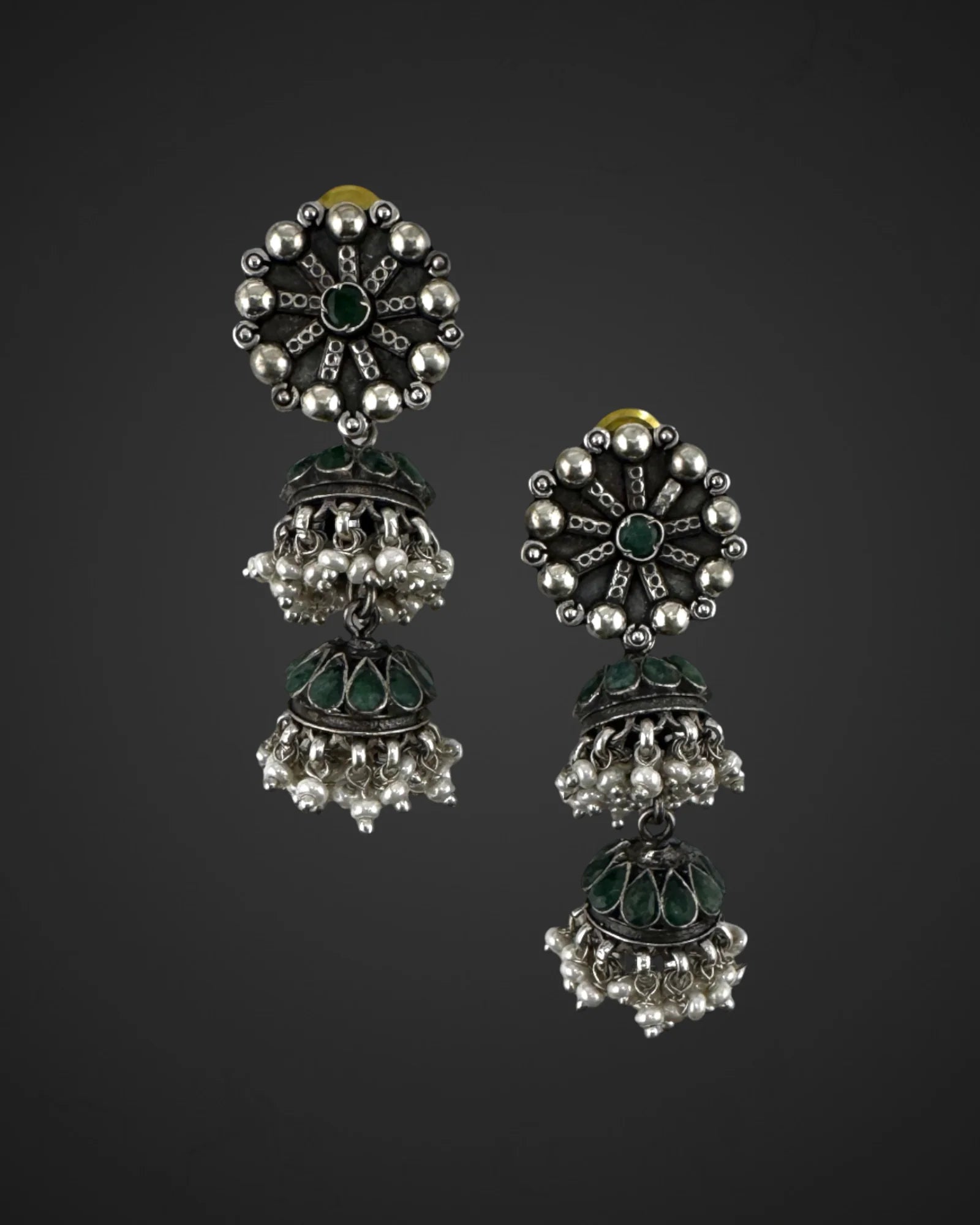 Graceful Layer Jhumkas