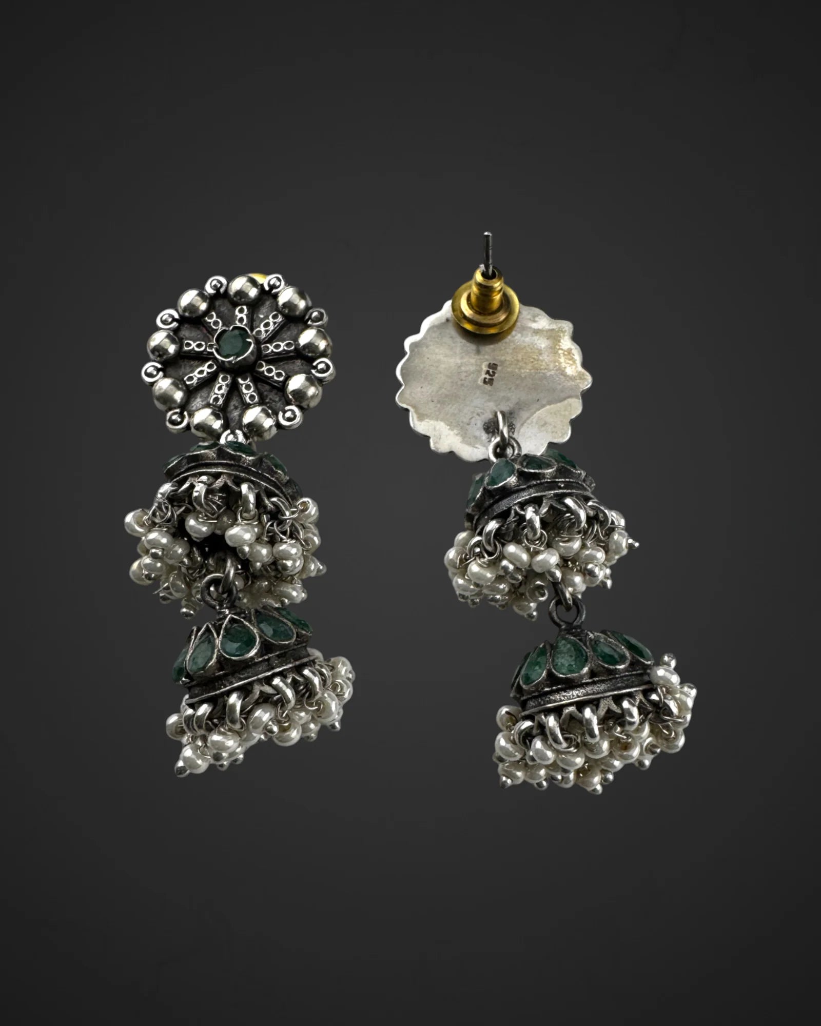 Graceful Layer Jhumkas