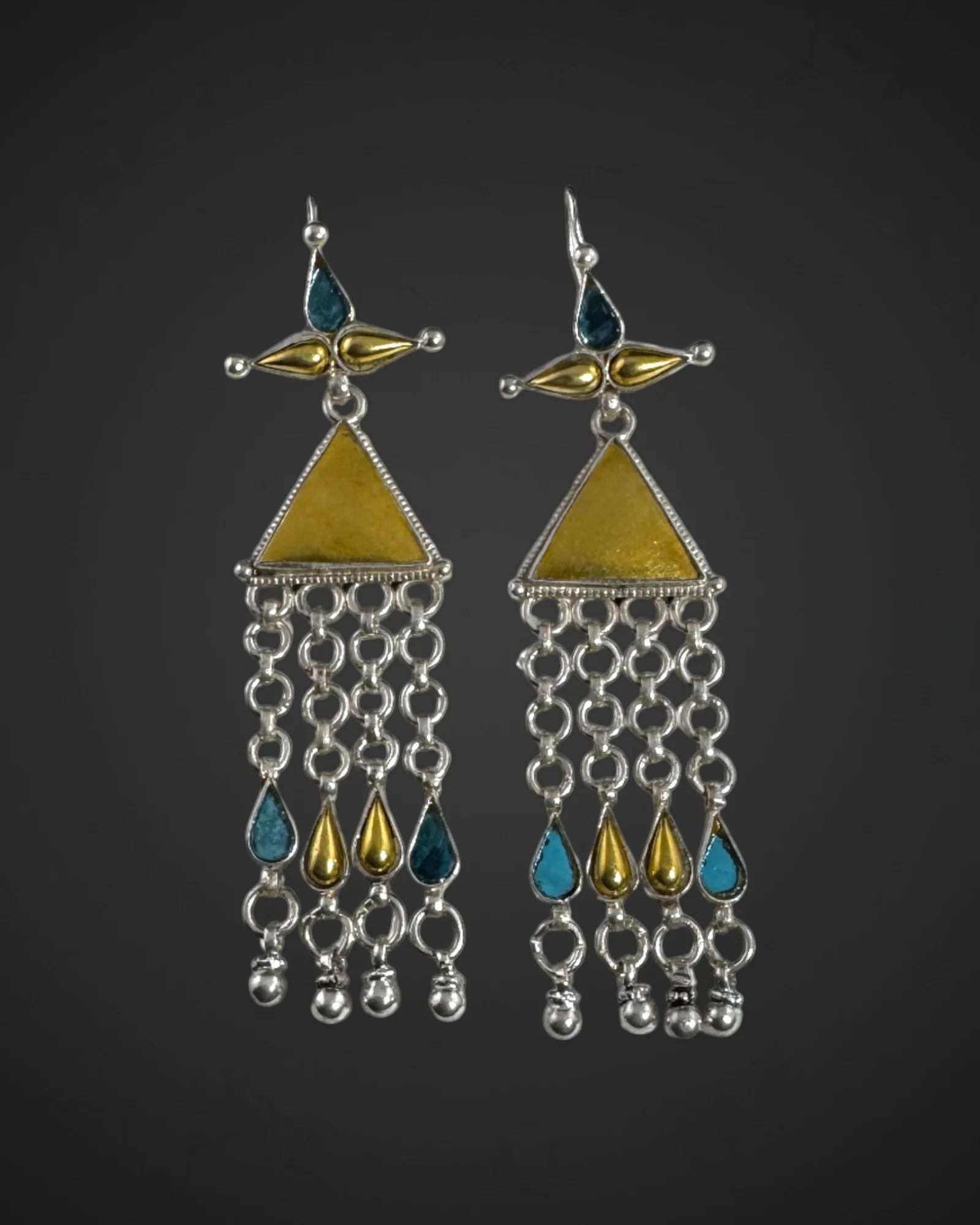 Trikona Danglers
