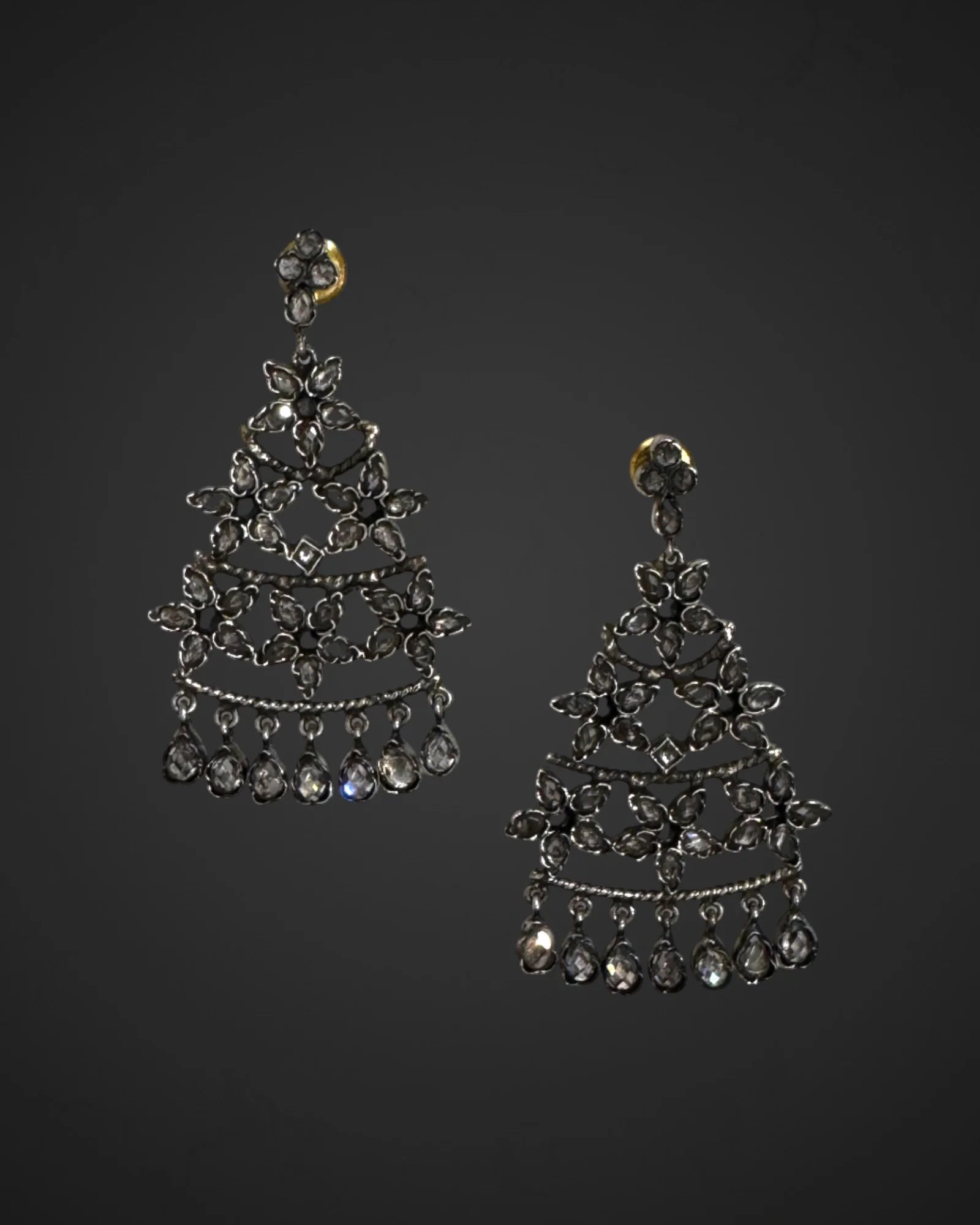 Flower Tower Earrings