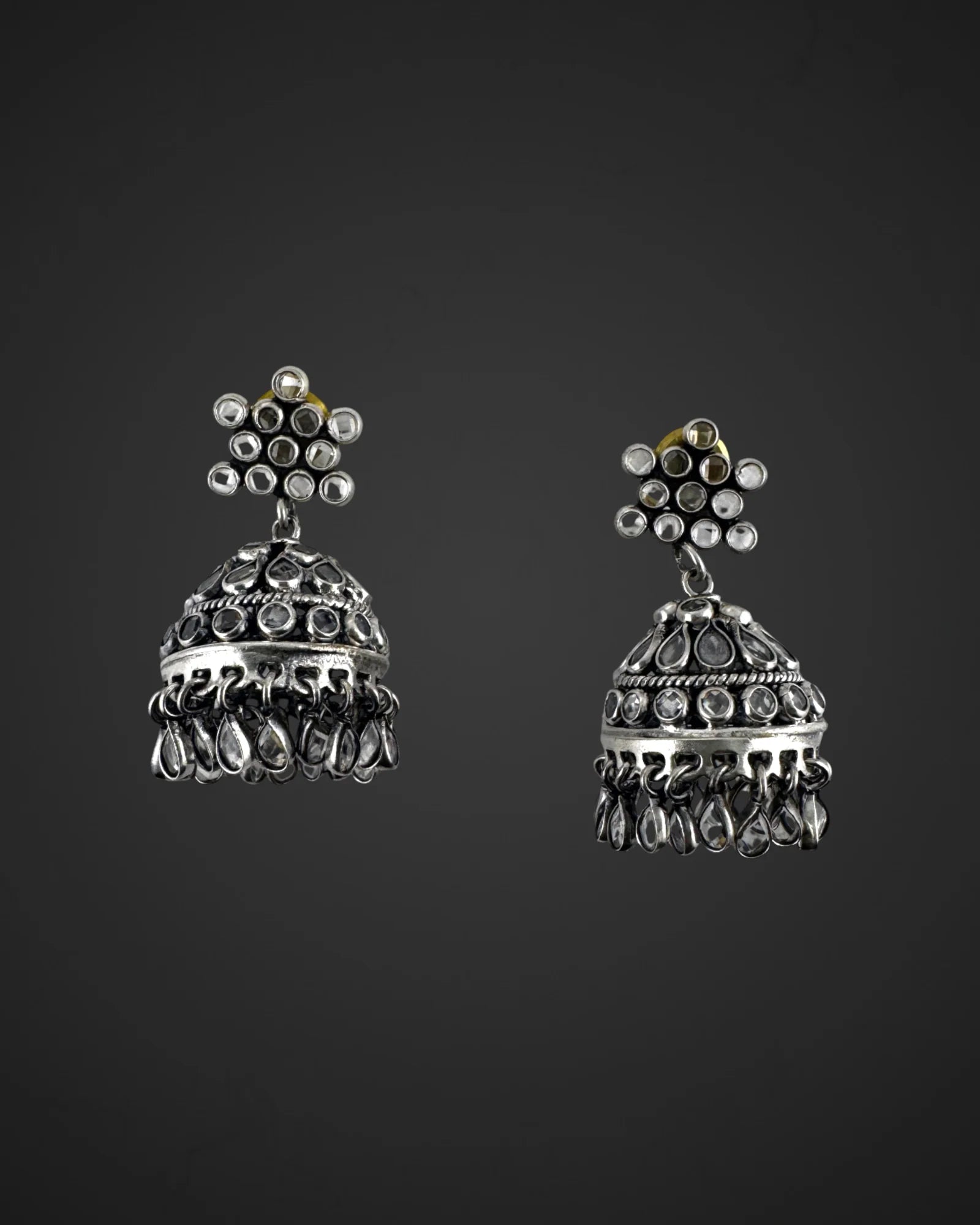 Unmatched Grace Jhumkas