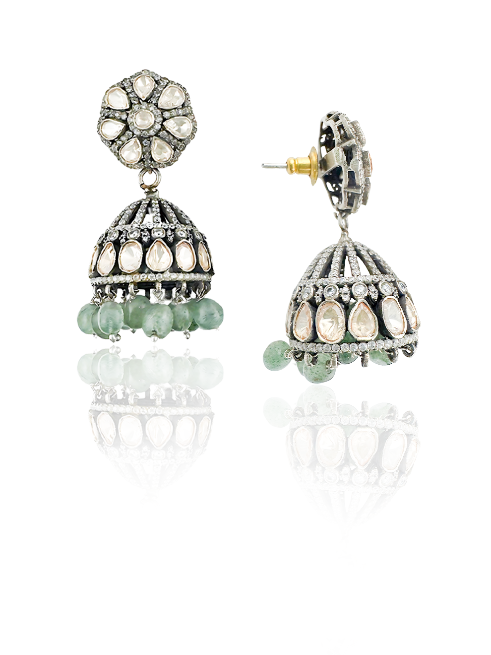 Intricate Whispers Jhumkas