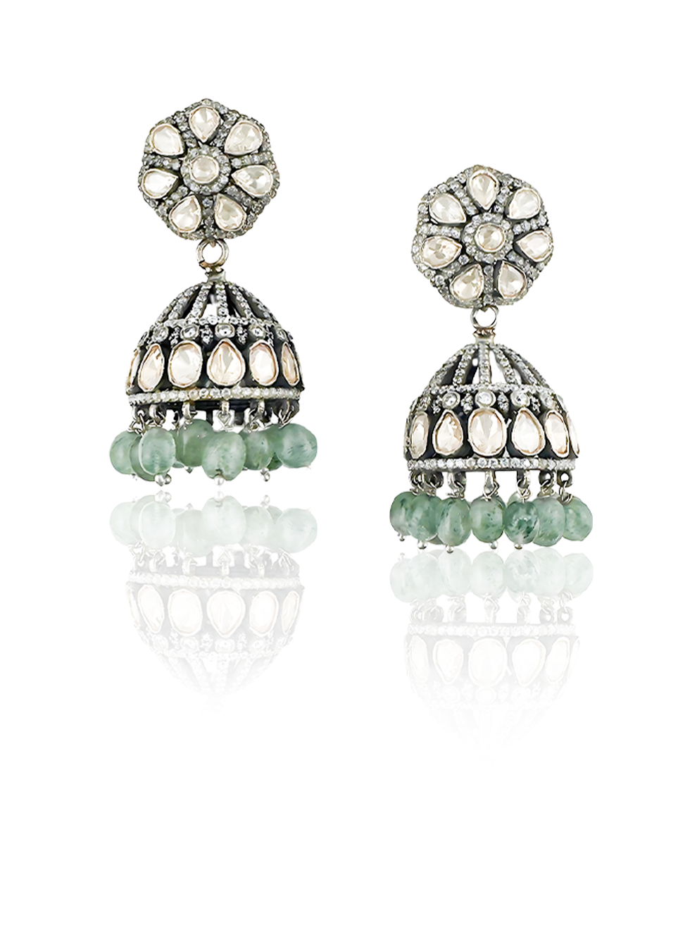 Intricate Whispers Jhumkas