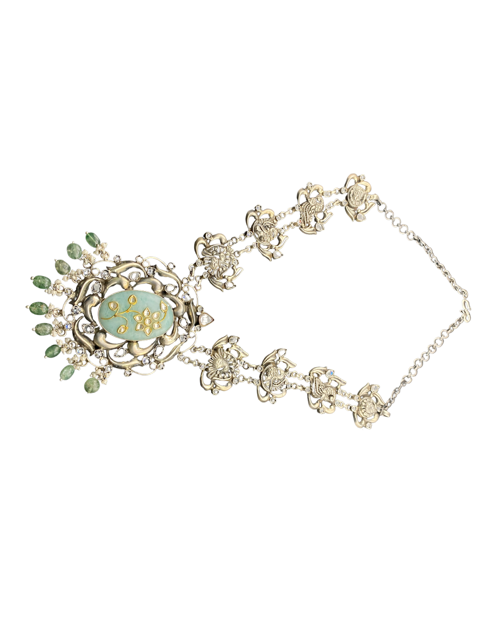 Jewel of the Peacock Necklace