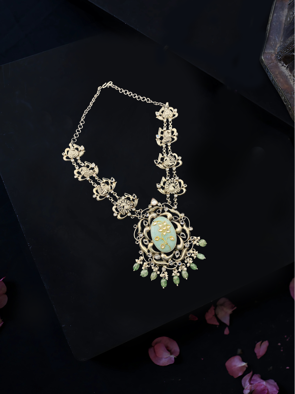 Jewel of the Peacock Necklace