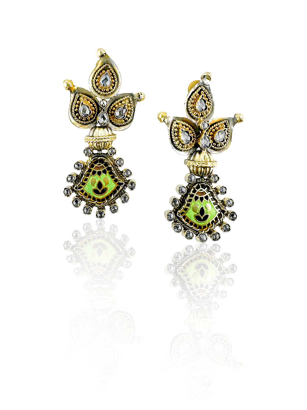 Meenakari Charm Danglers
