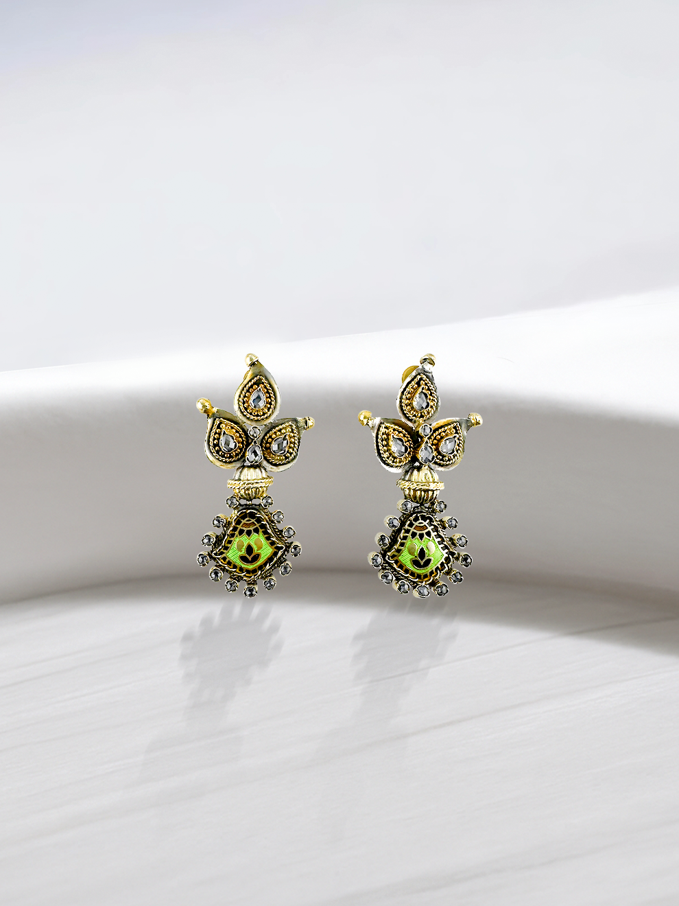 Meenakari Charm Danglers