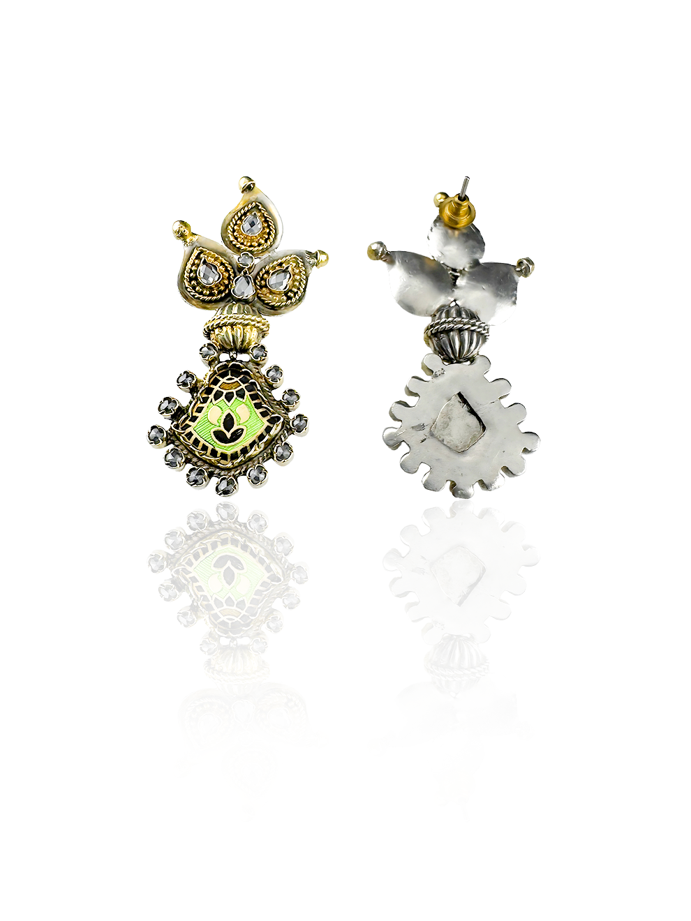 Meenakari Charm Danglers