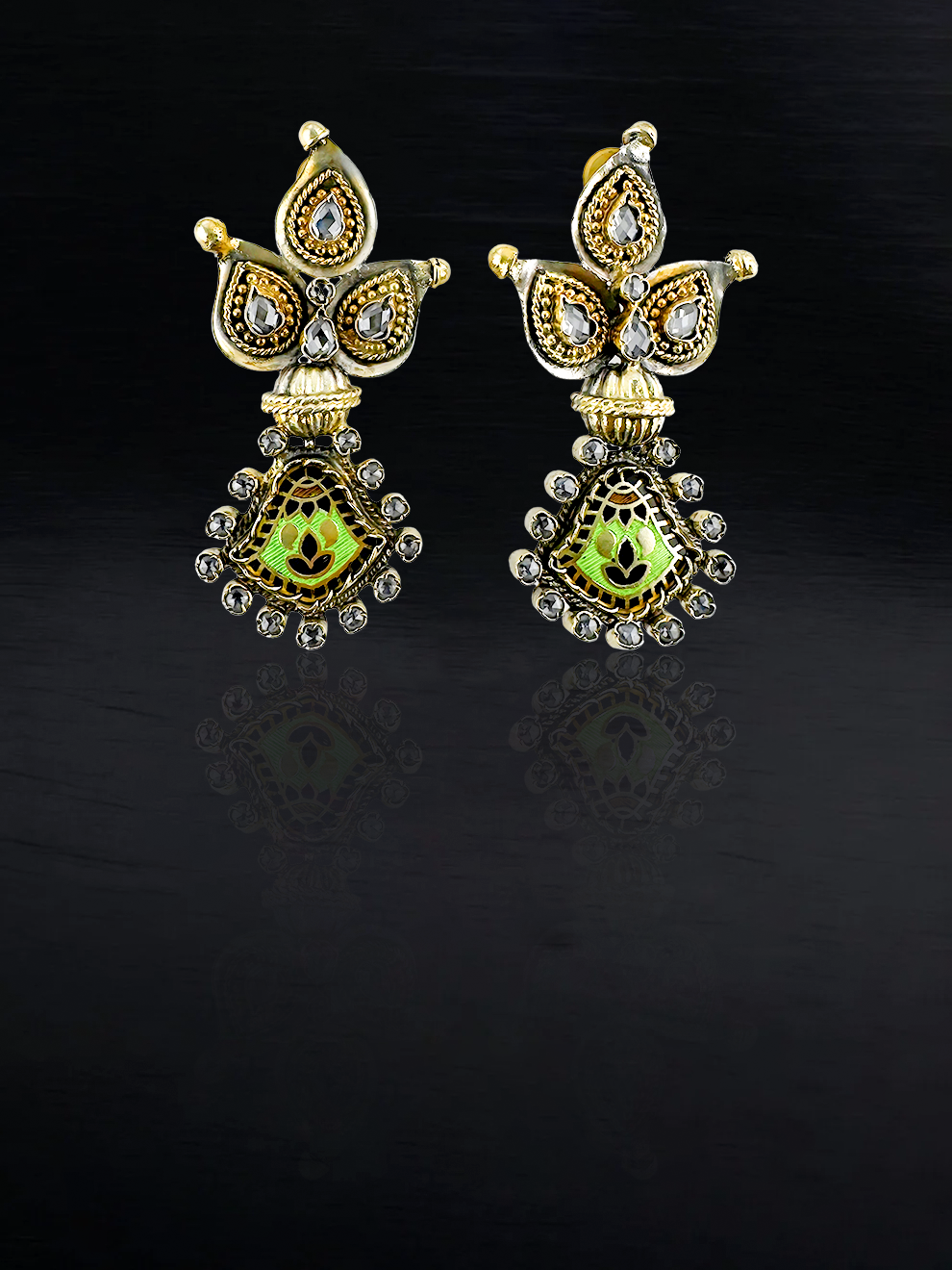 Meenakari Charm Danglers