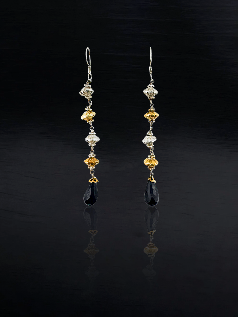 Midnight Drop Danglers