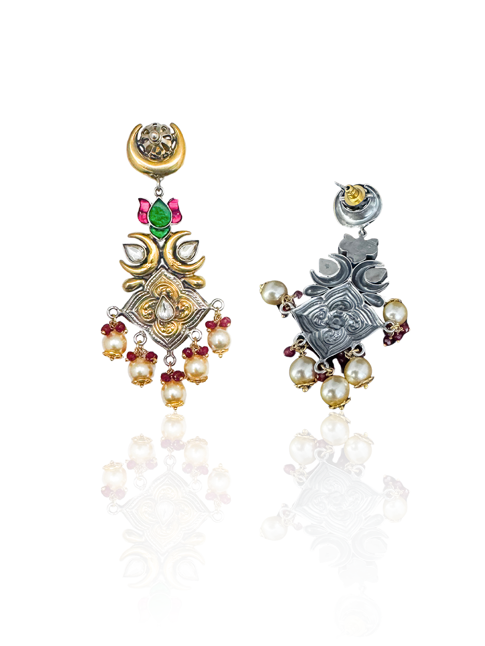 Moon flower Danglers