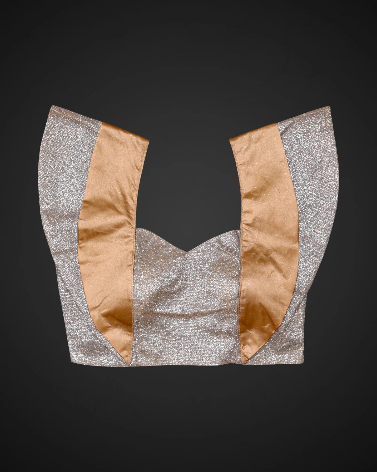 Satin Solid Color Readymade Blouse