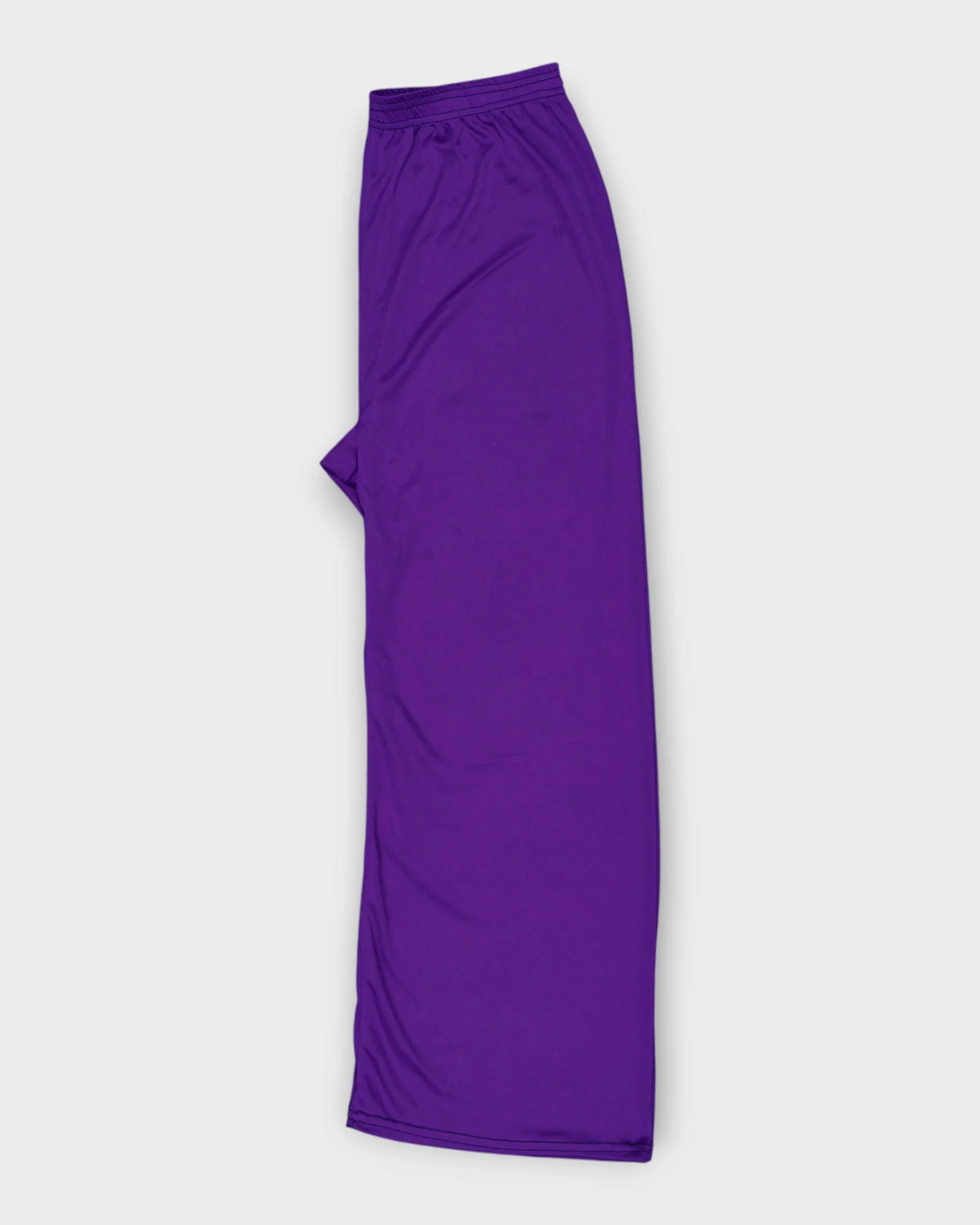 Purple Cotton Comfortable Fit Palazzos