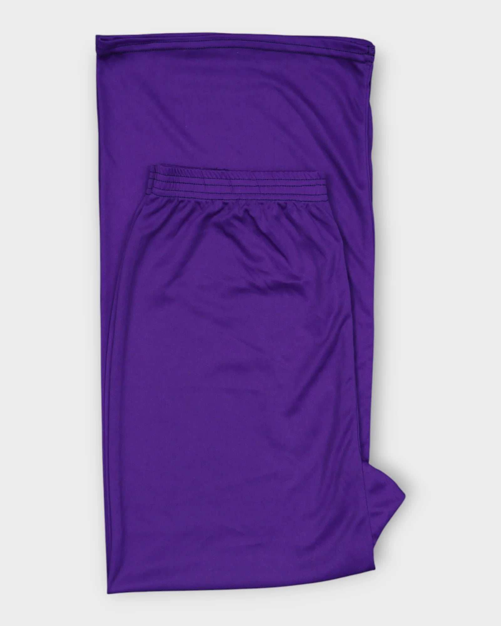 Purple Cotton Comfortable Fit Palazzos