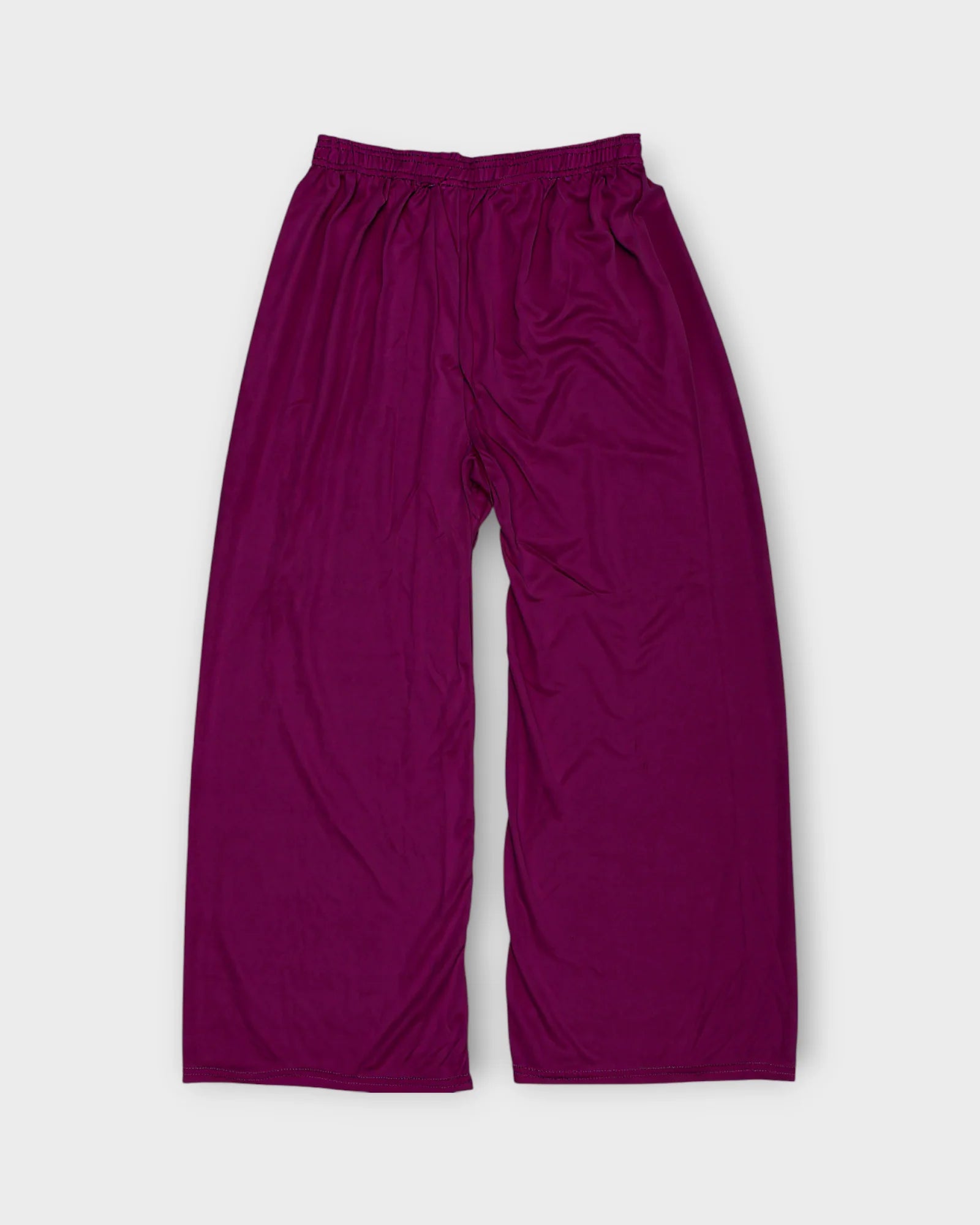 Magenta Cotton Palazzos