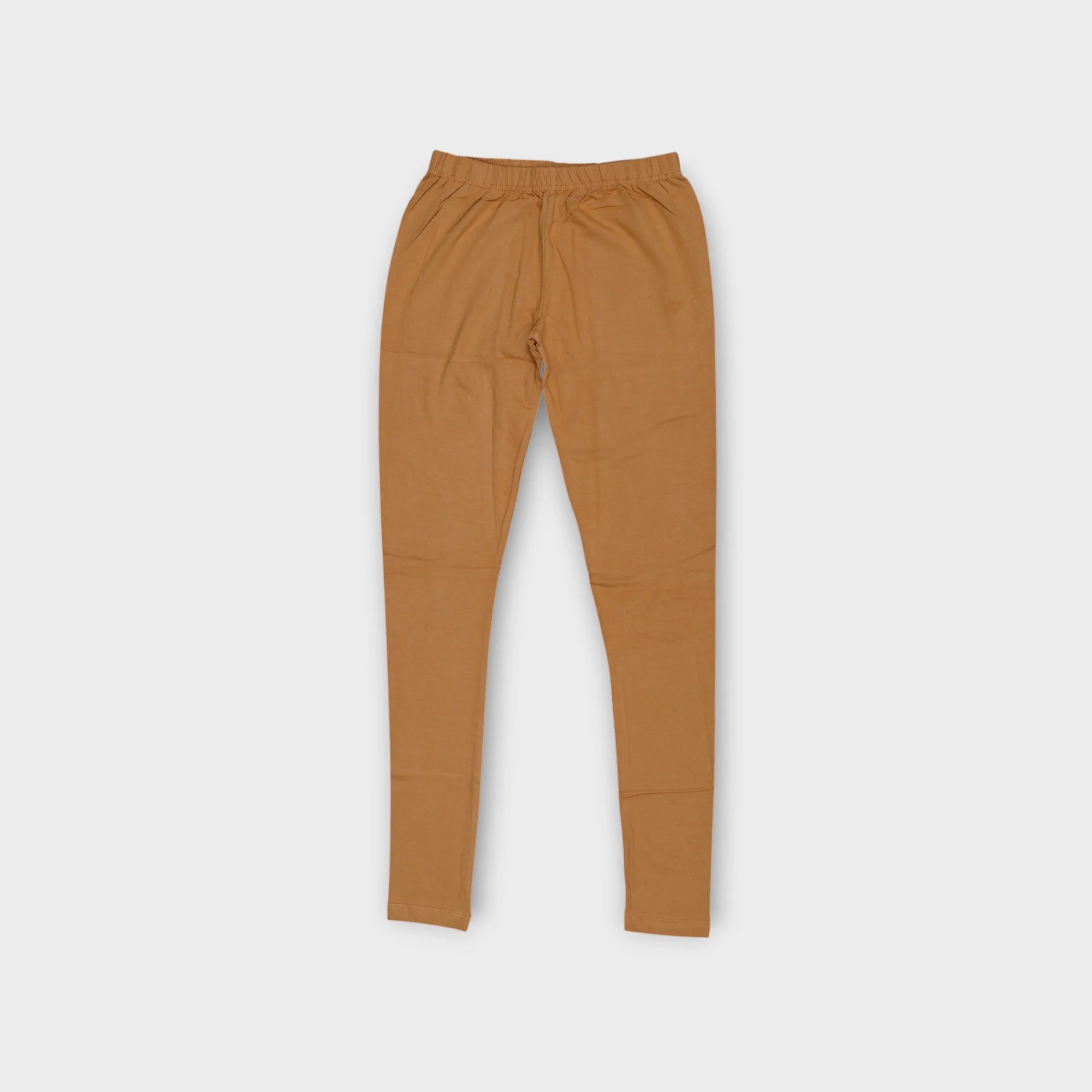 Chic Dark Tan Chudidar Leggings for Effortless Style