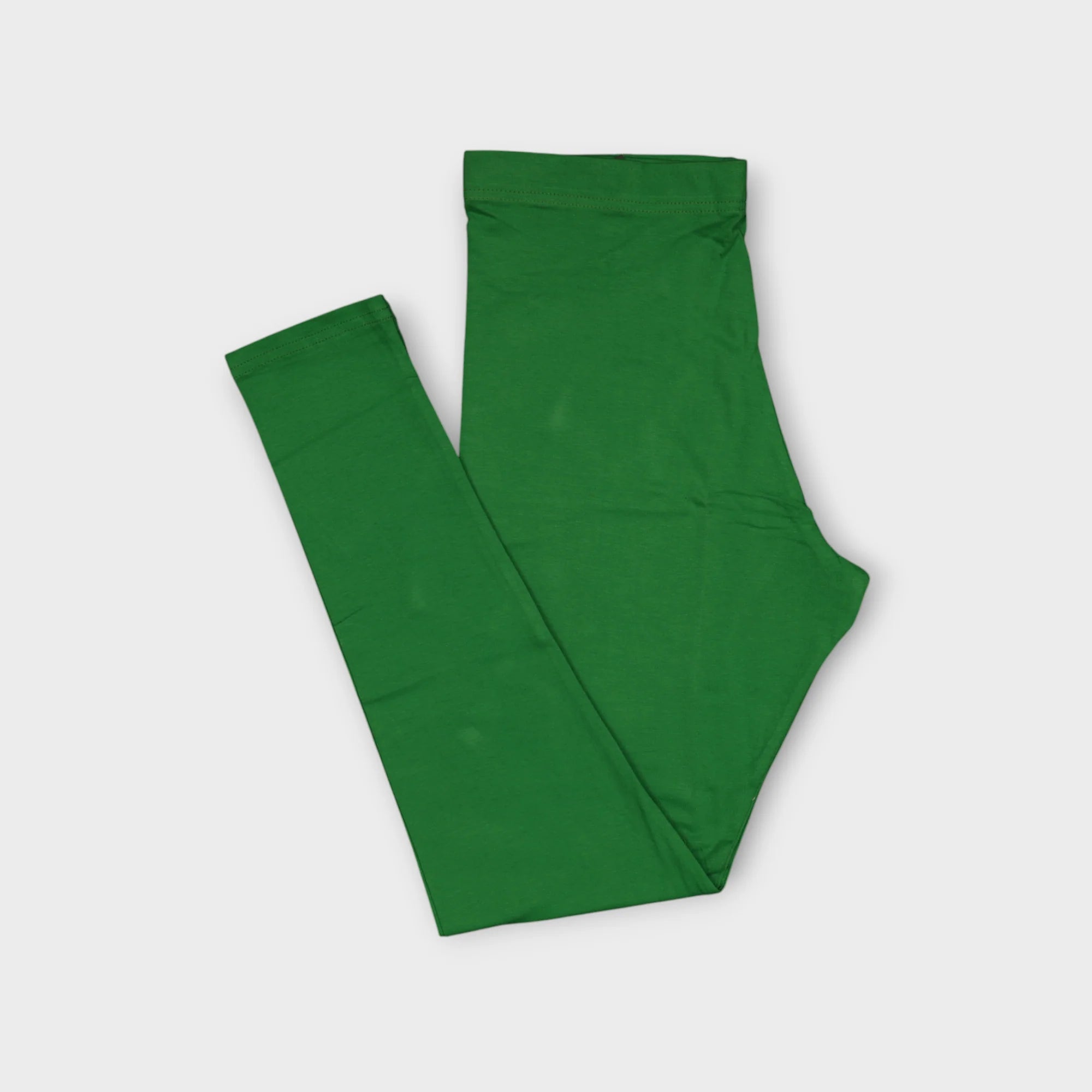 Chic Green Ankle Leggings for Effortless Ethnic Style