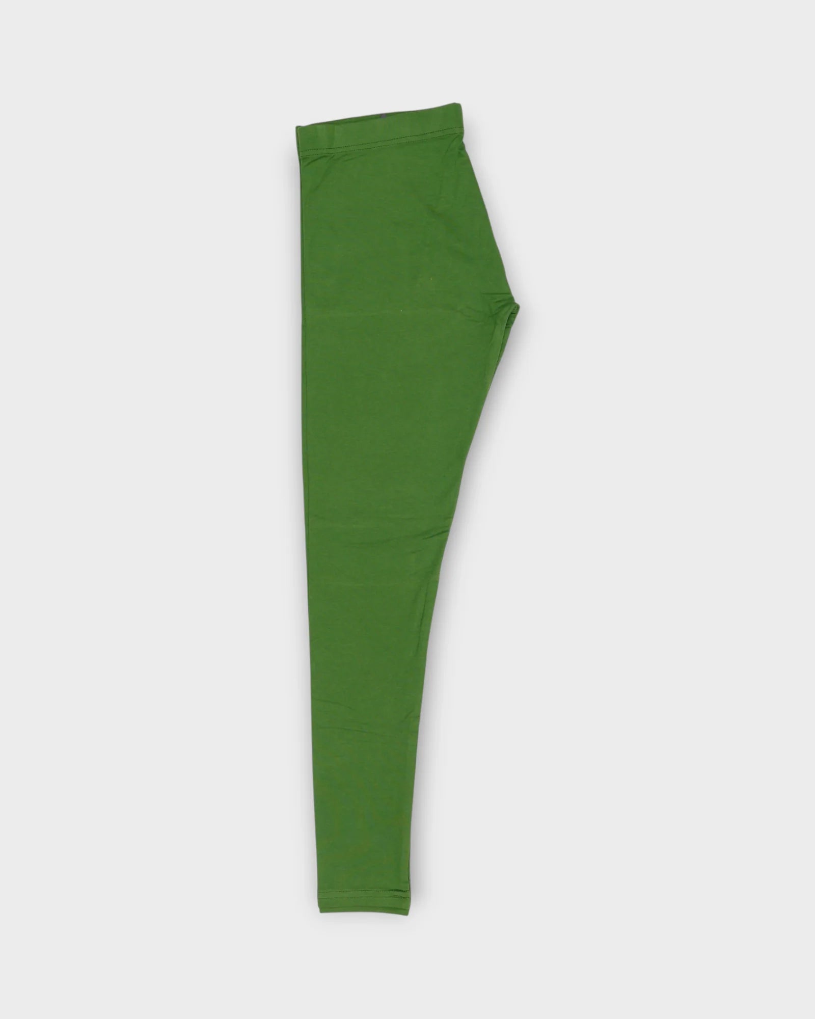 Mehendi Green Ankle Leggings Effortless Ethnic Chic