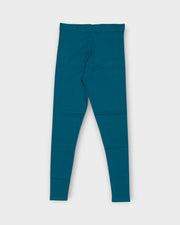 Peacock Blue Ankle Leggings Chic Comfort Redefined