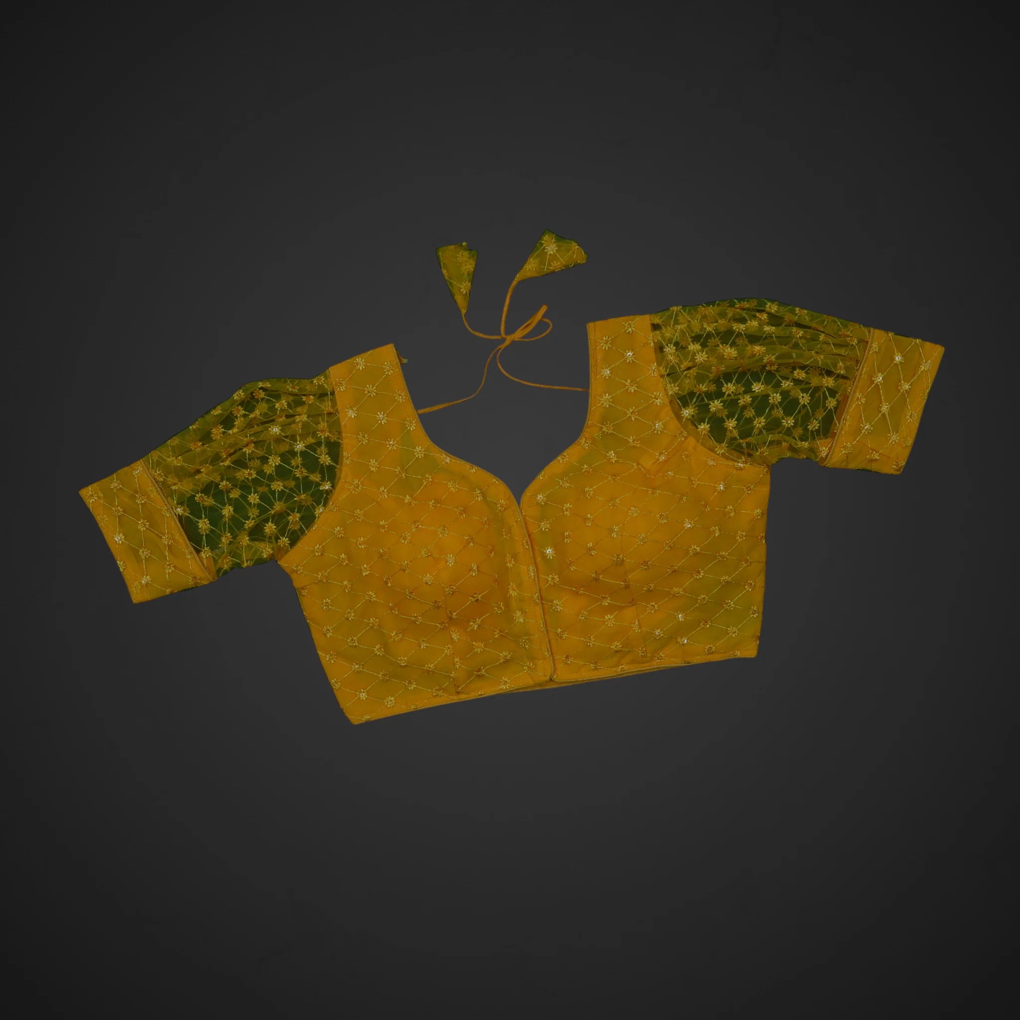 Sequin Embellished Readymade Blouse