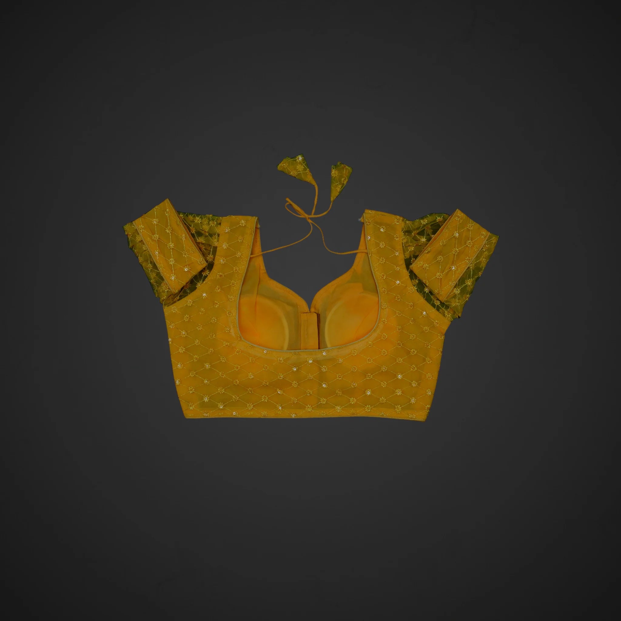 Sequin Embellished Readymade Blouse