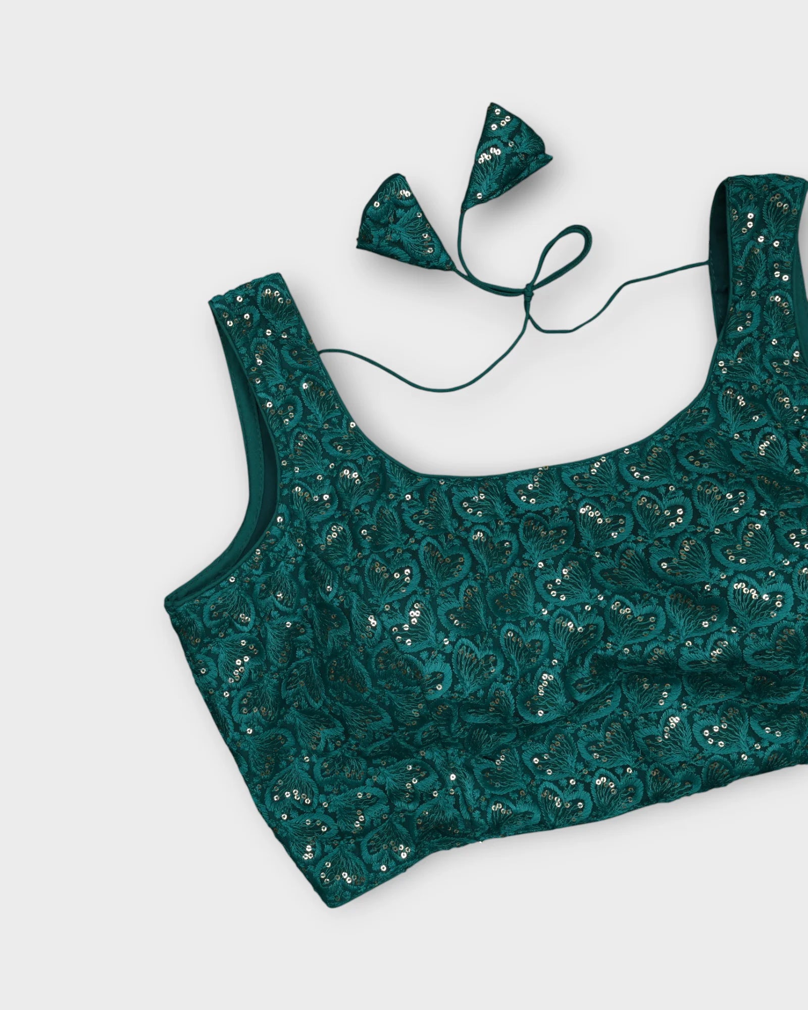 Net Hook Closure Readymade Blouse