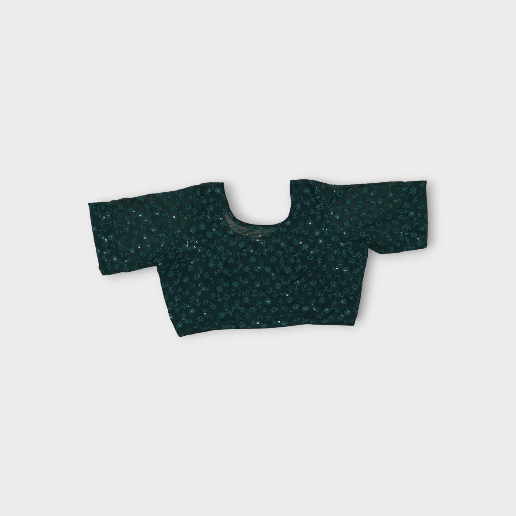 Georgette V Neck Readymade Blouse