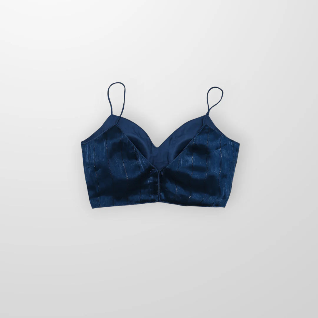 Sweetheart Neck Cotton Readymade Blouse