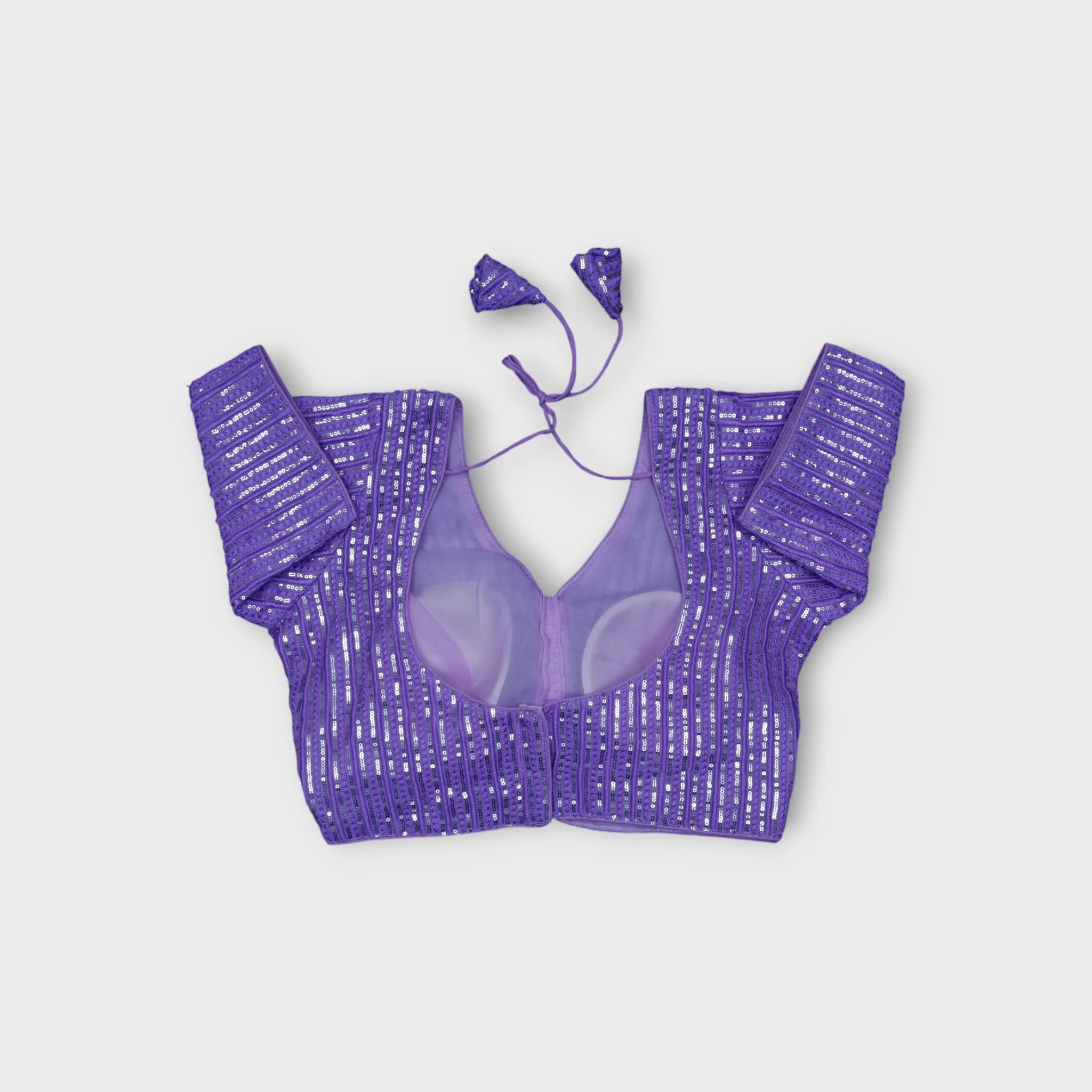 Chic V Neck Georgette Blouse for Effortless Style