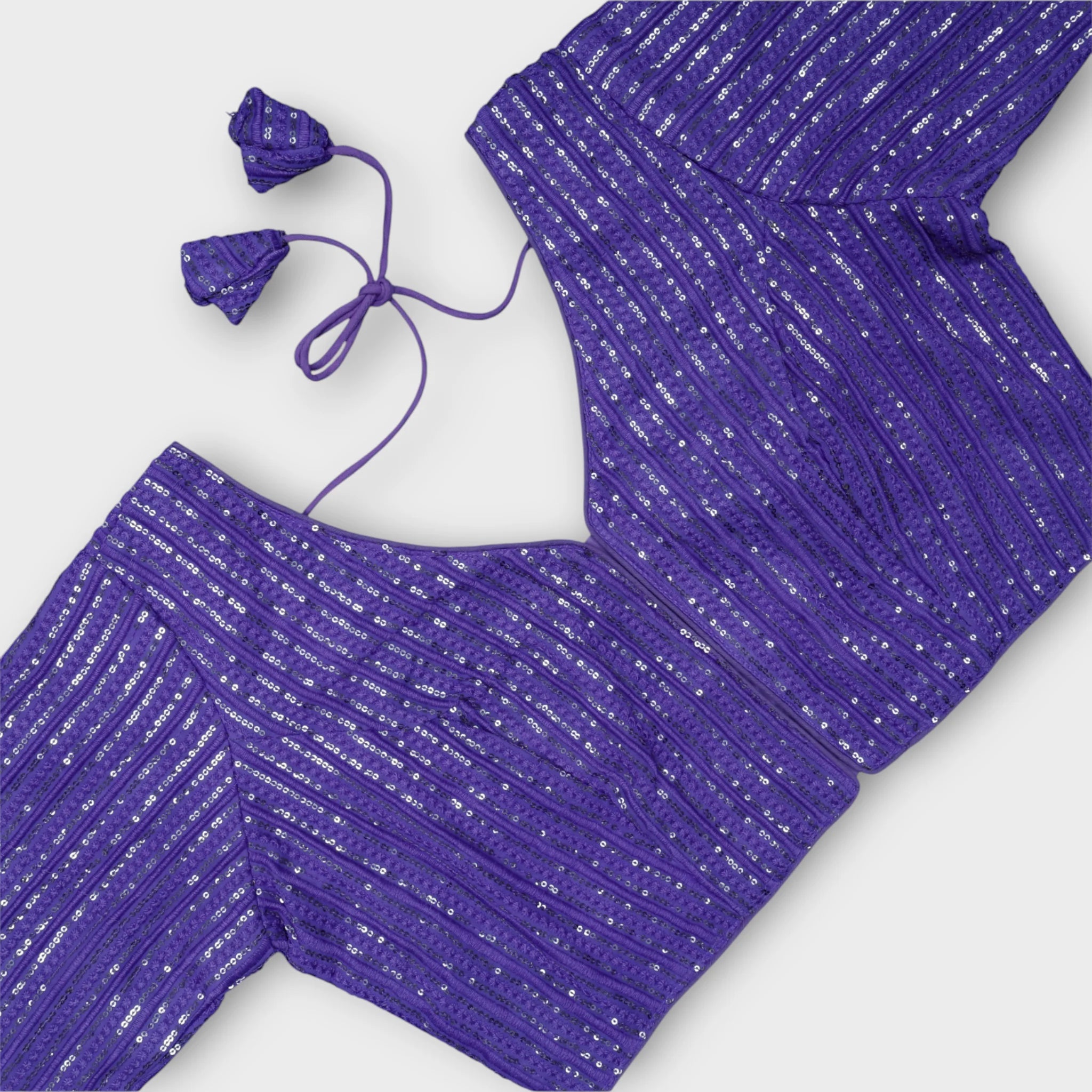 Chic Georgette V Neck Blouse for Effortless Style