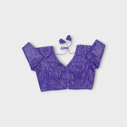 Chic Georgette V Neck Blouse for Effortless Style