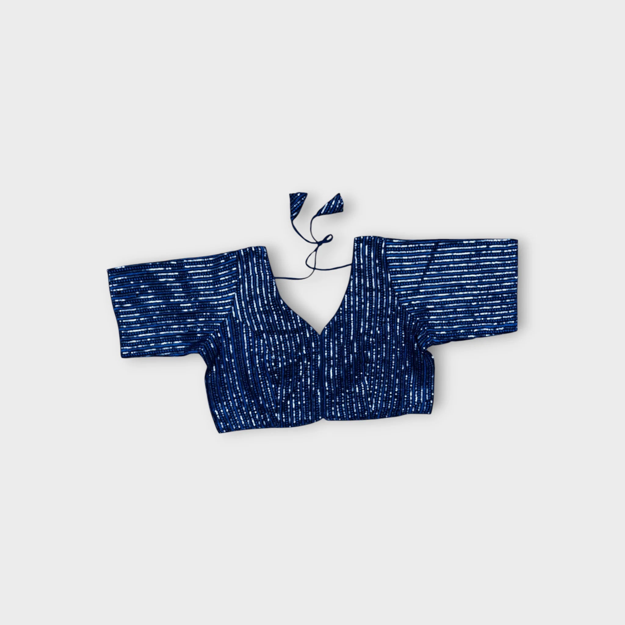 Chic Georgette V Neck Blouse for Effortless Style