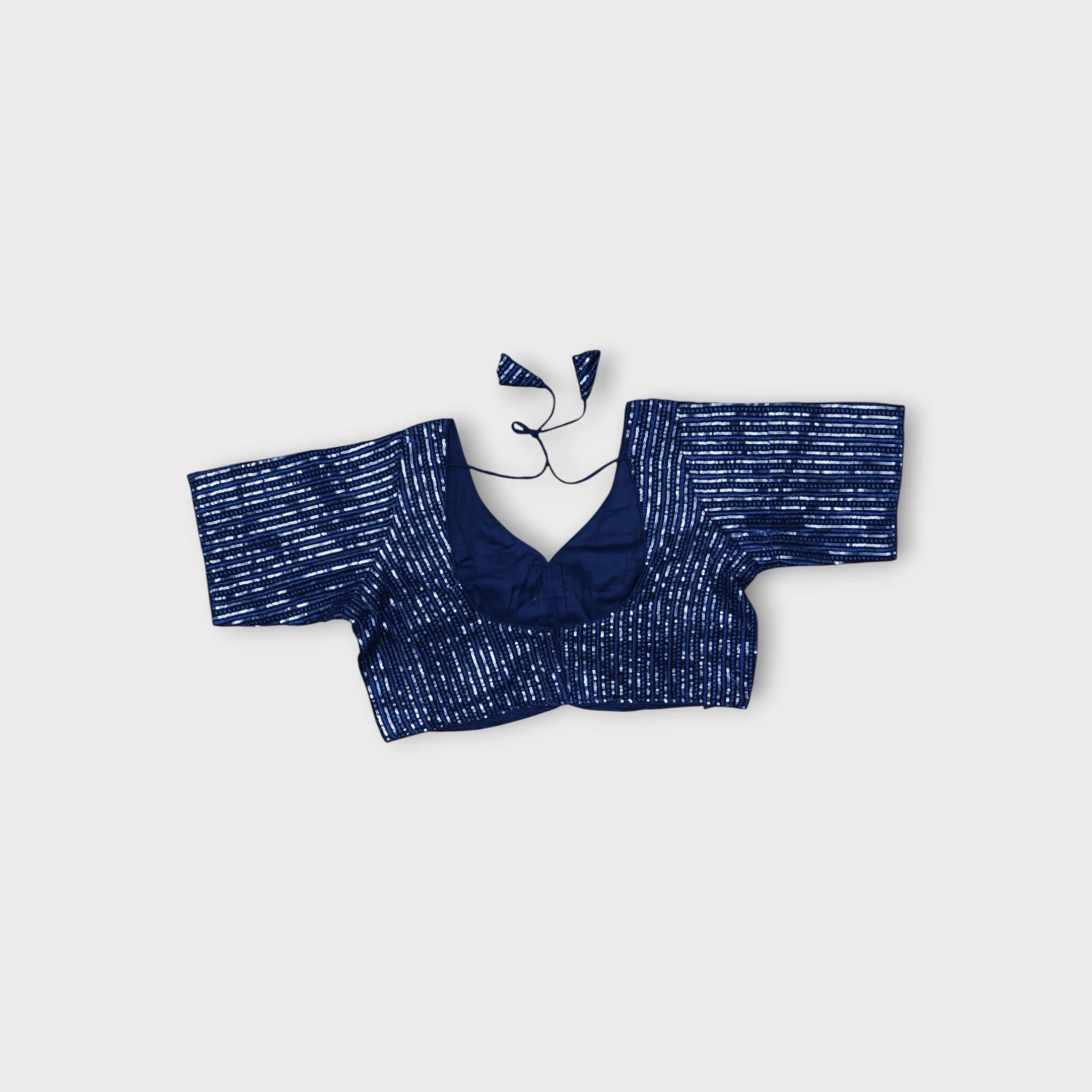 Chic Georgette V Neck Blouse for Effortless Style