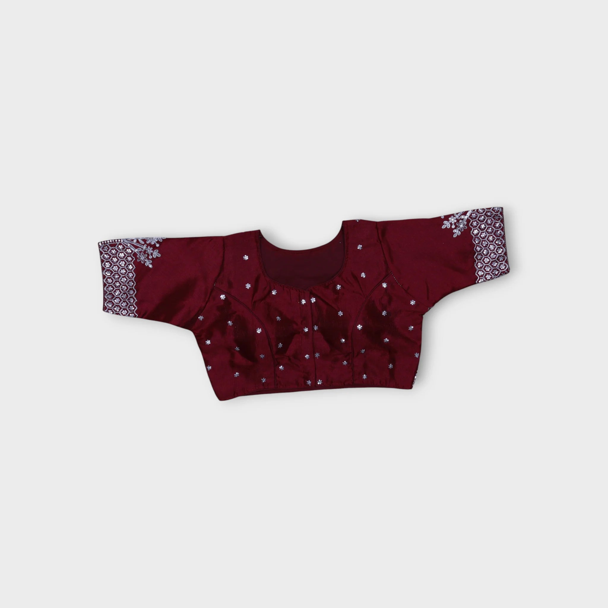 Sequined Phantom Silk Blouse