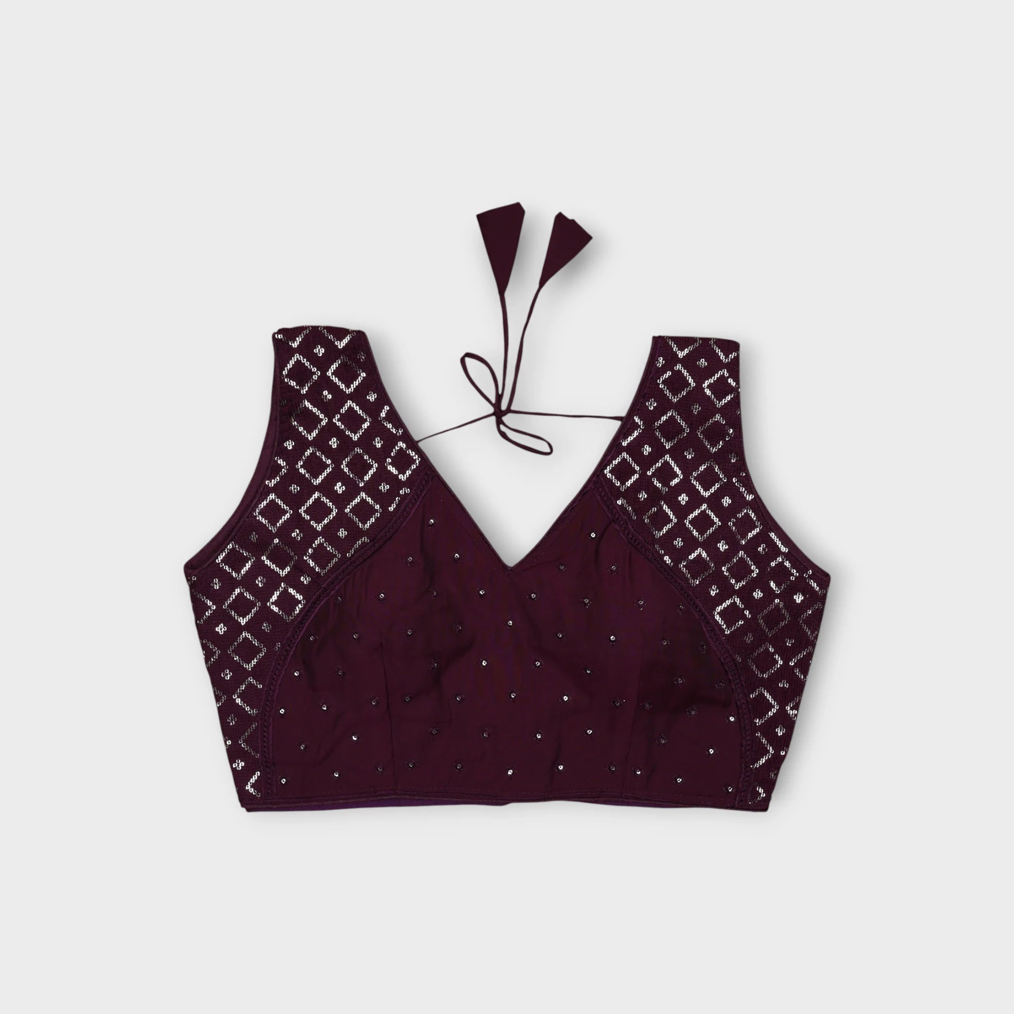 Embellished Silk Readymade Blouse