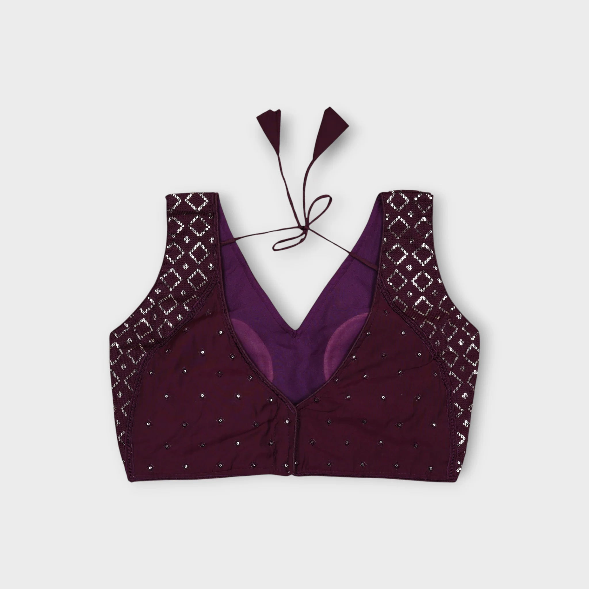Embellished Silk Readymade Blouse