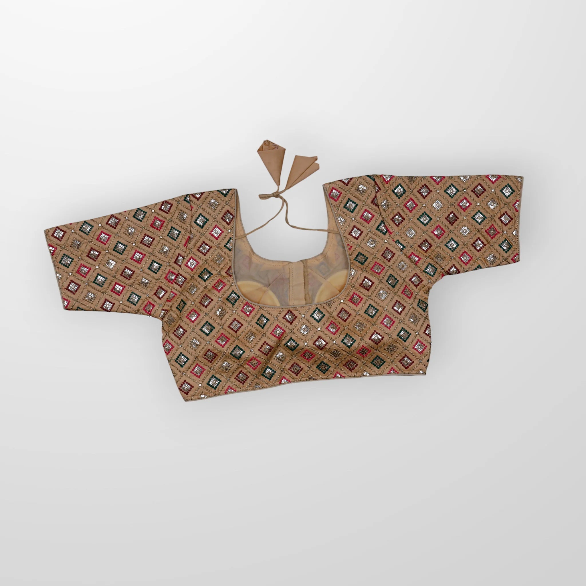 Silk Embroidered Readymade Blouse