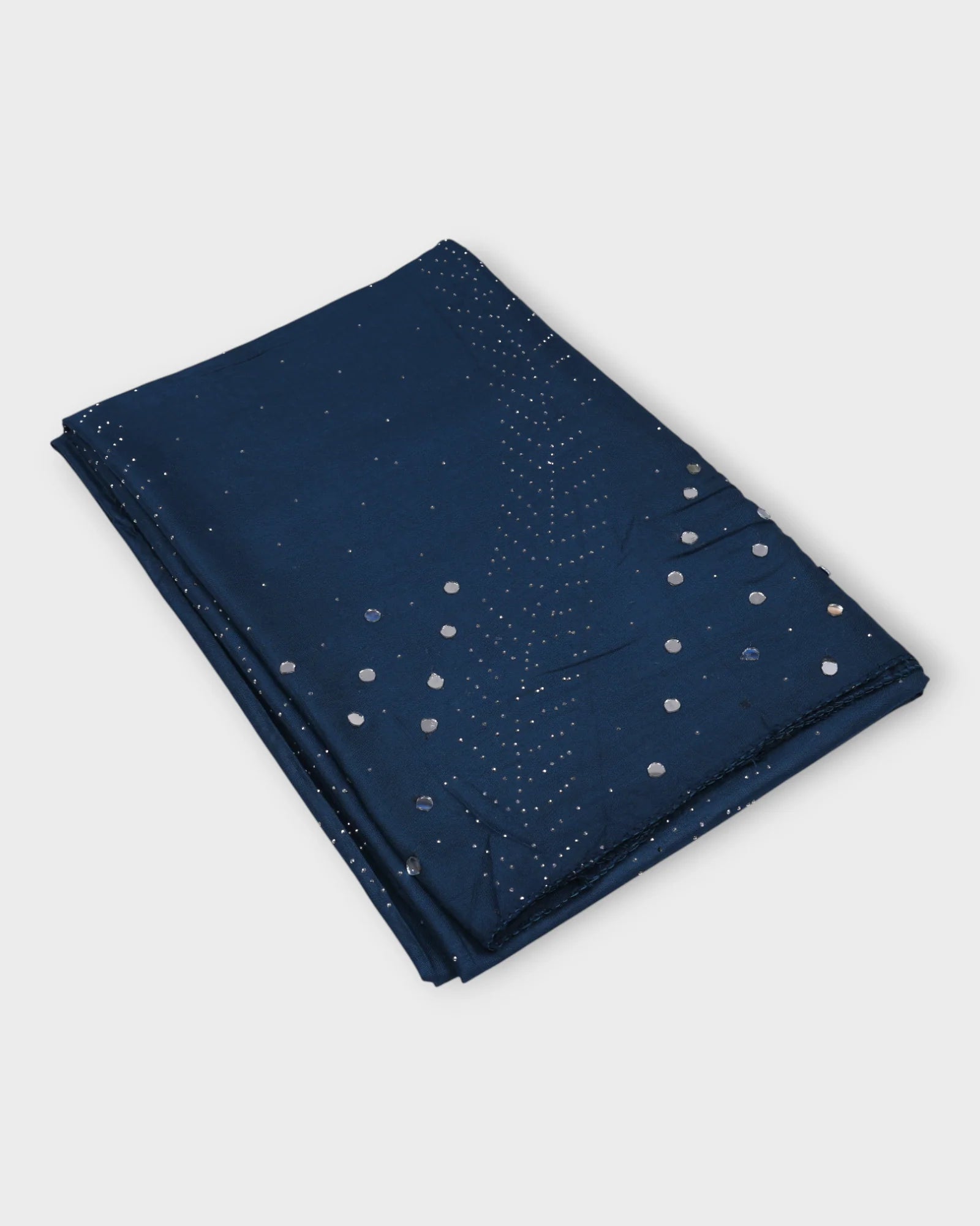 Radiant Silk Dupatta with Dazzling Mirrors
