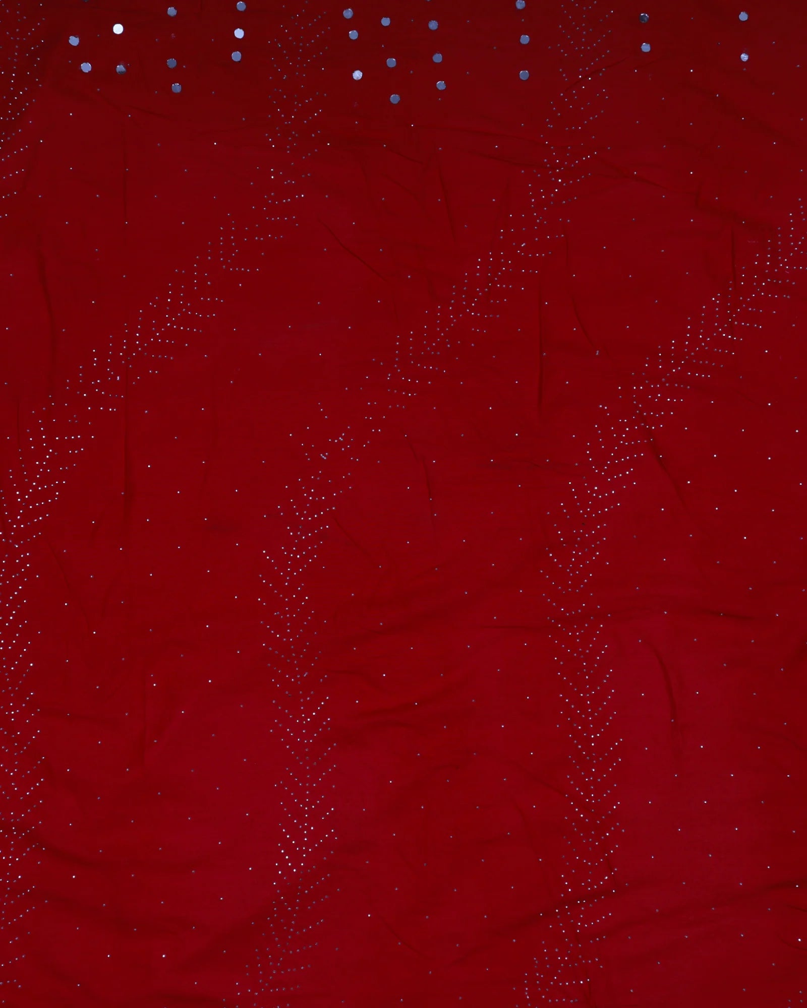 Radiant Silk Dupatta with Dazzling Mirrors
