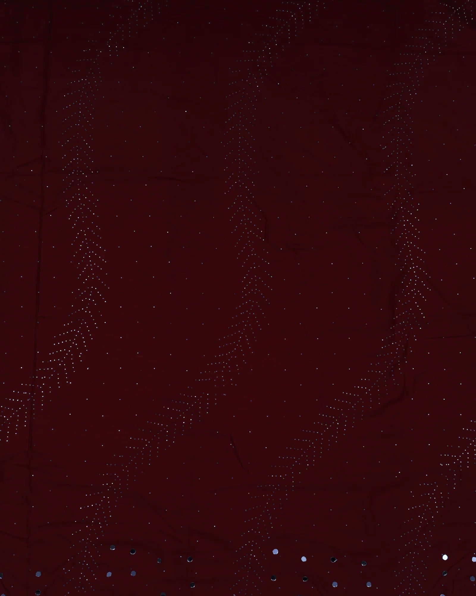 Radiant Silk Dupatta with Dazzling Mirrors
