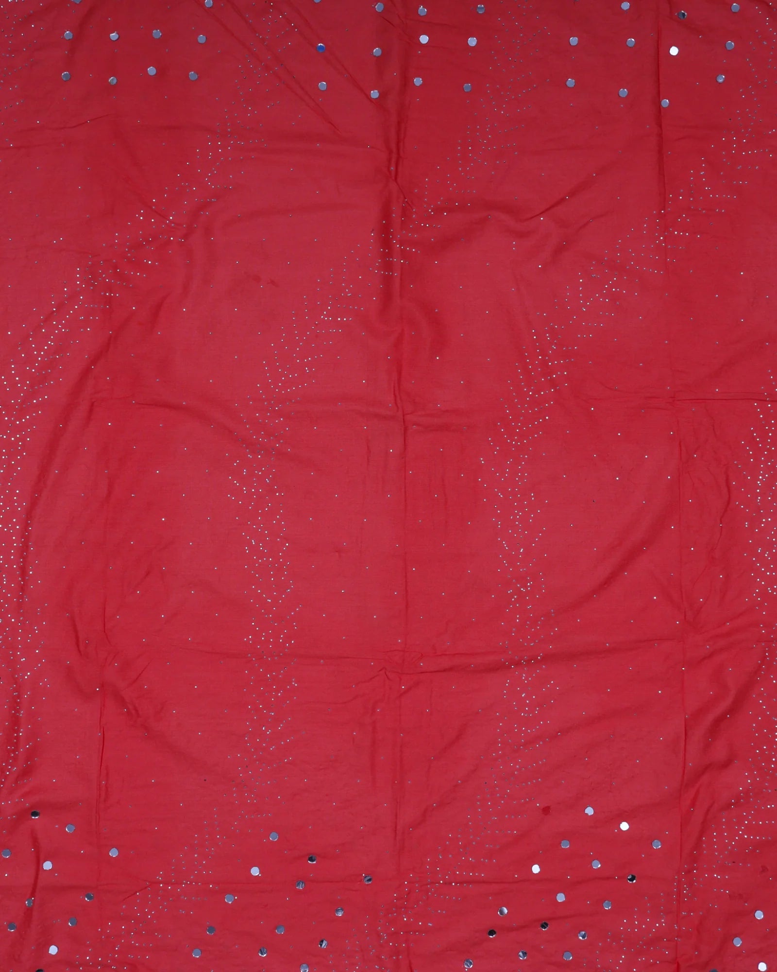 Radiant Silk Dupatta with Dazzling Mirrors