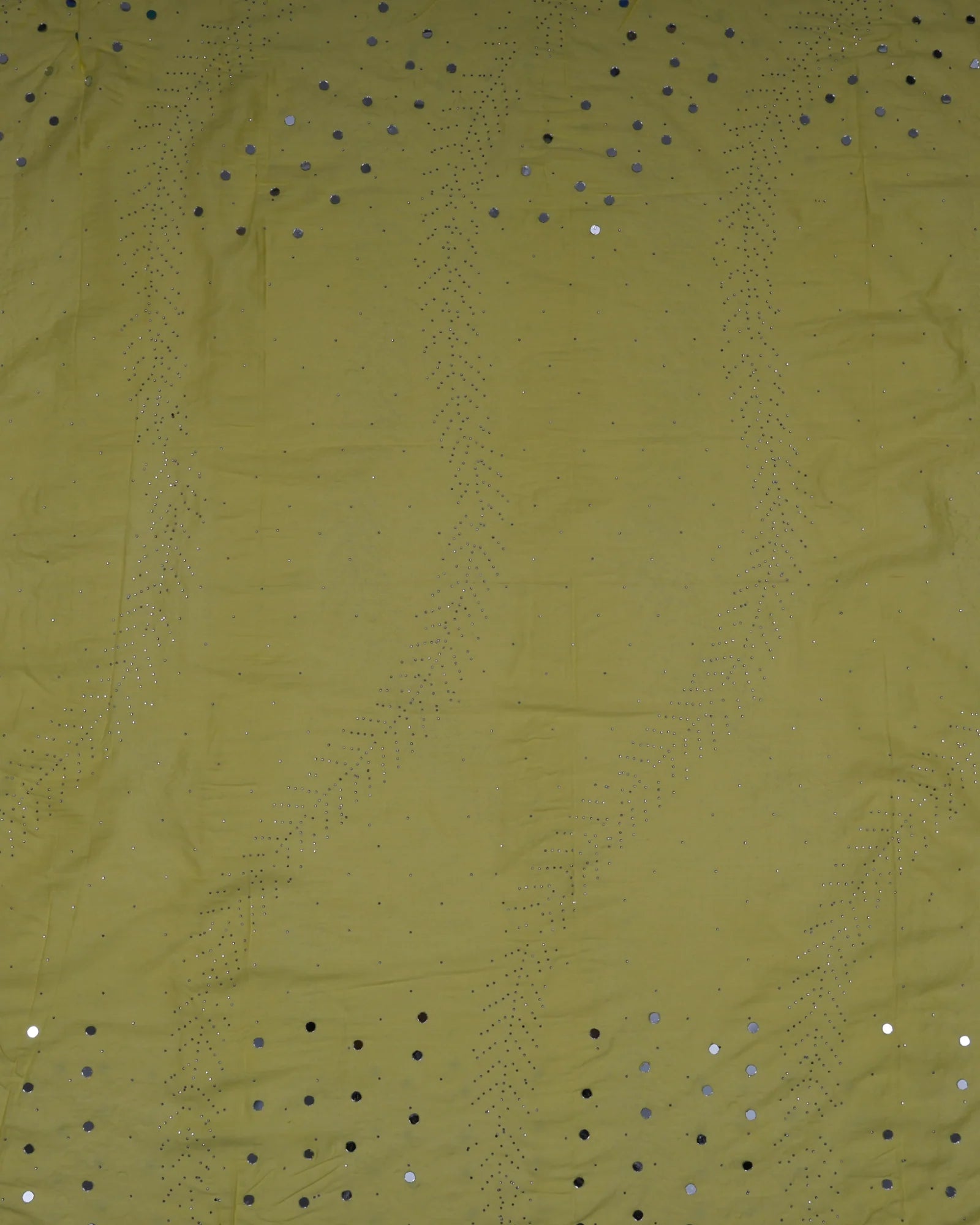 Radiant Silk Dupatta with Dazzling Mirrors