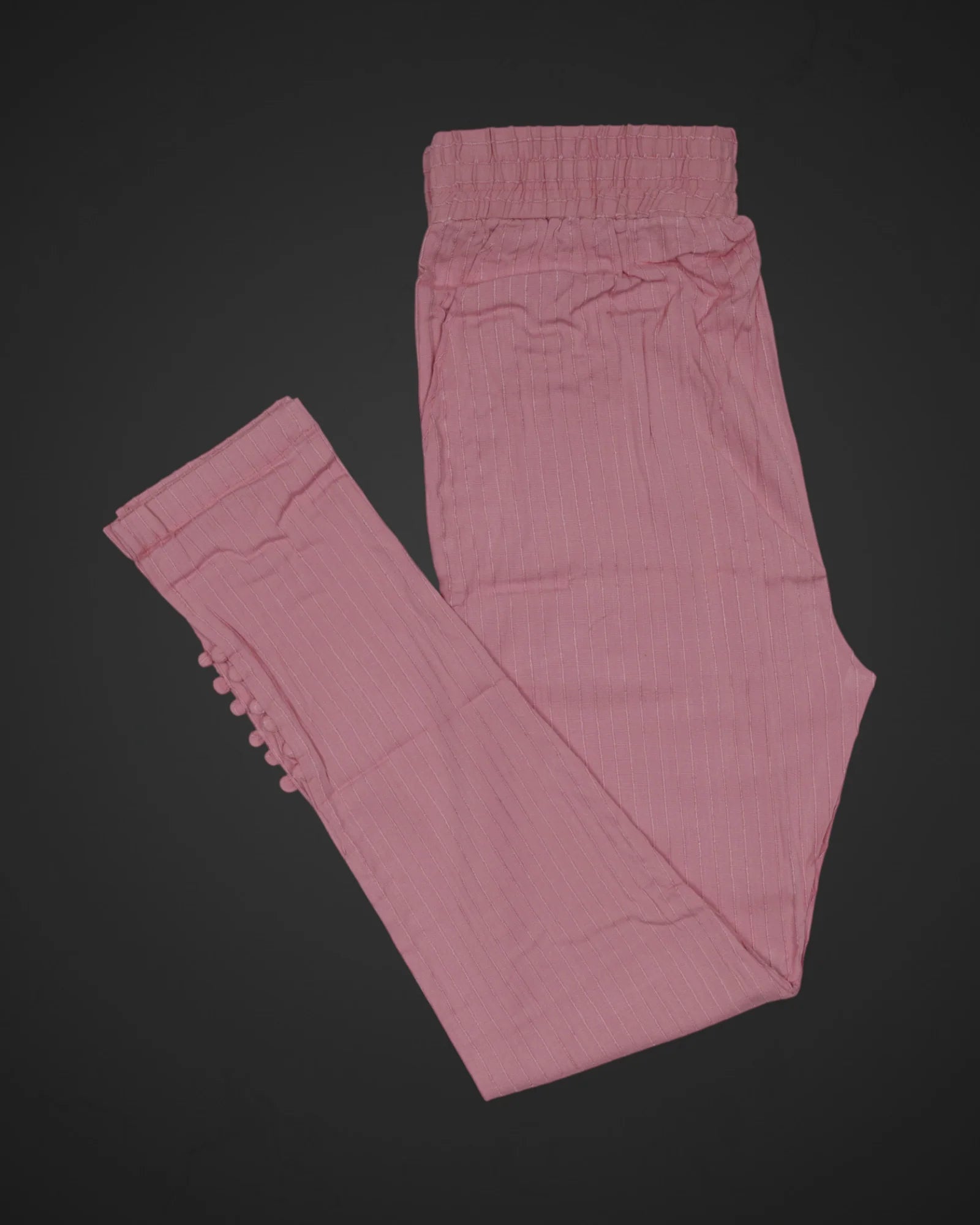 Baby Pink Cotton Pants