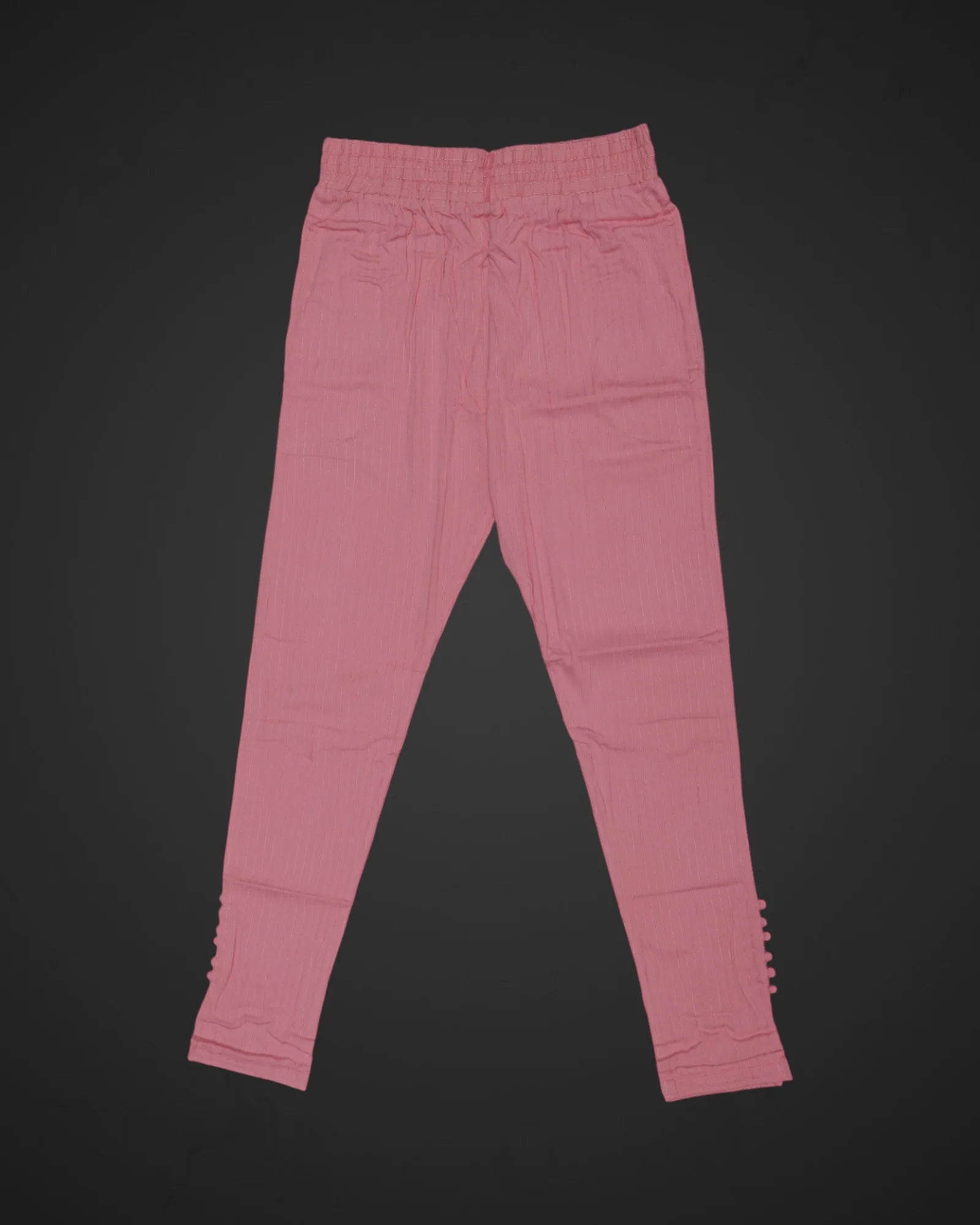 Baby Pink Cotton Pants