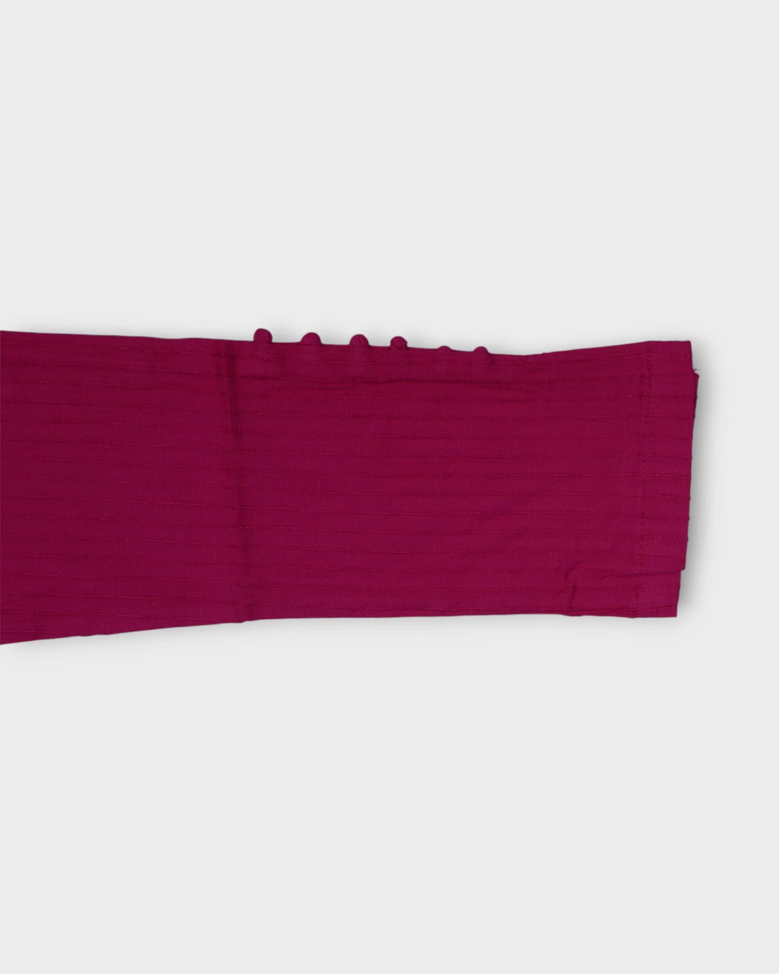 Pink Cotton Straight Pants