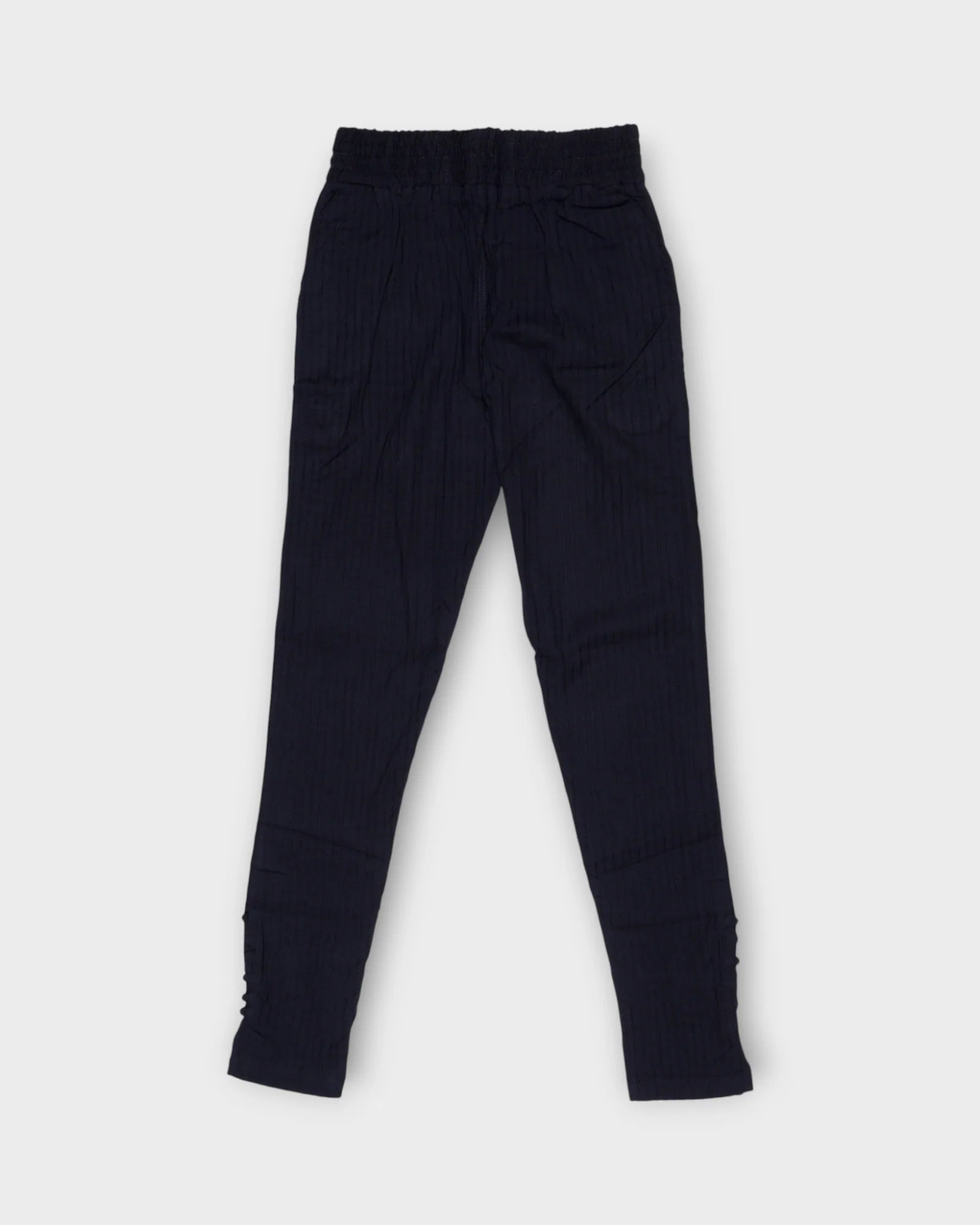 Navy Blue Cotton Palazzo Pants