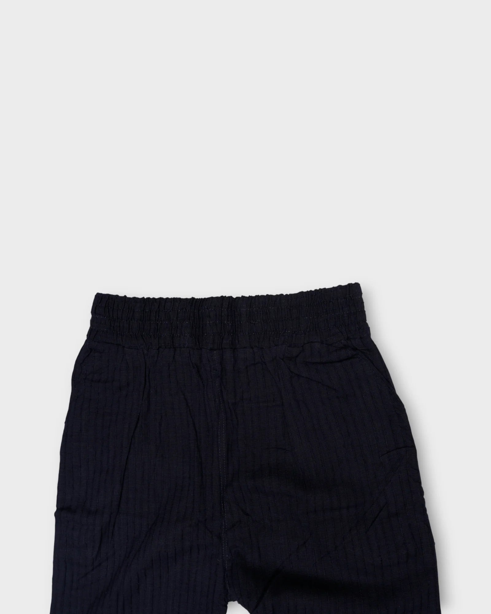 Navy Blue Cotton Palazzo Pants