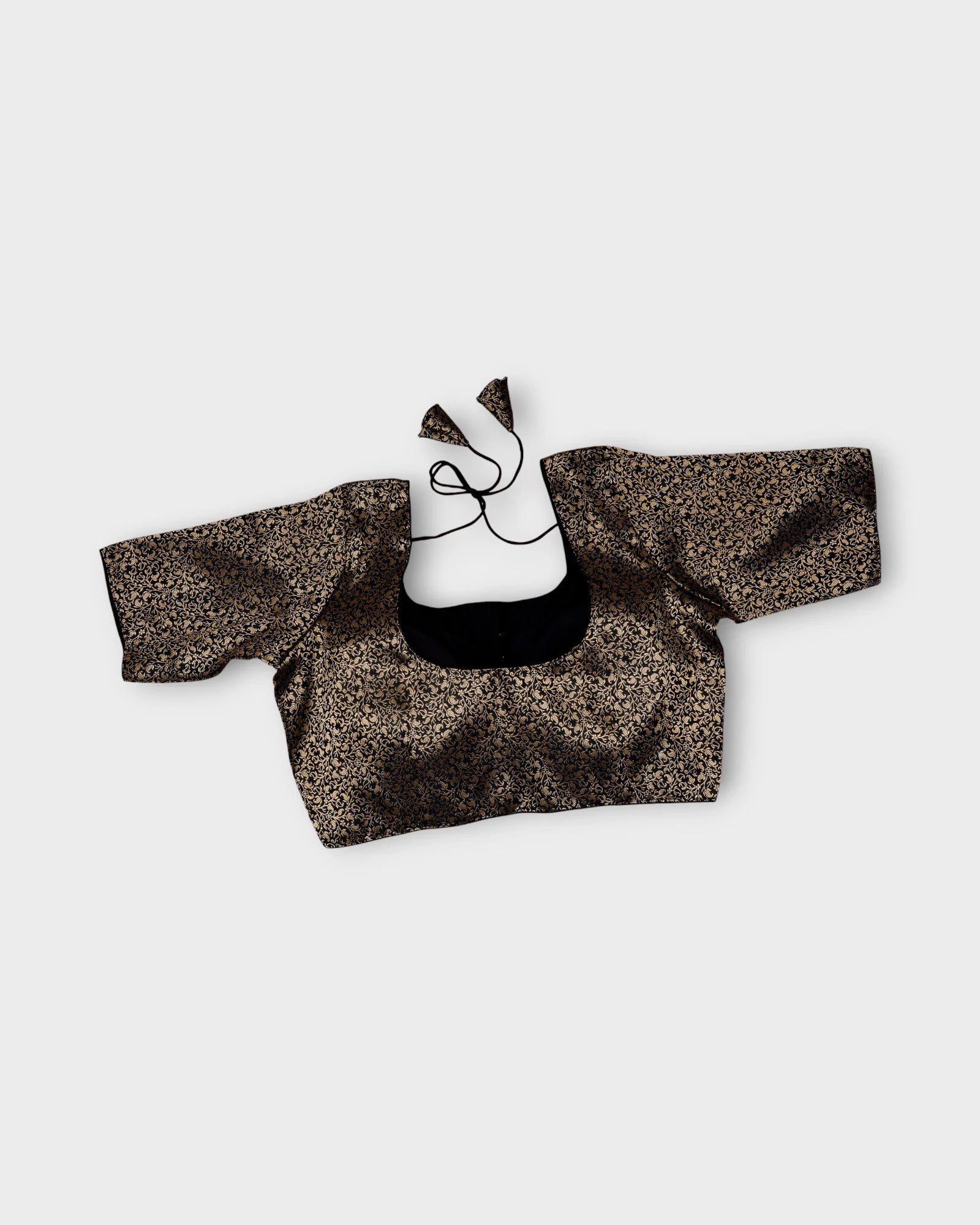 Banarasi Silk Back Design Readymade Blouse