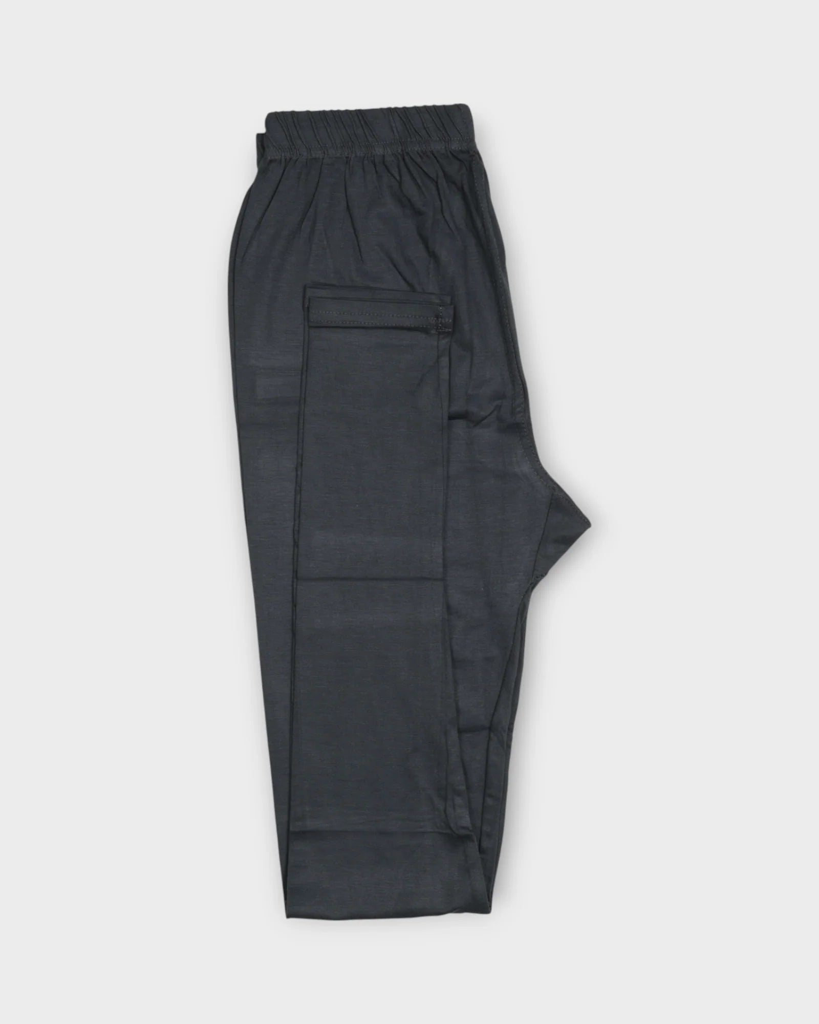 Grey Cotton Lycra Leggings