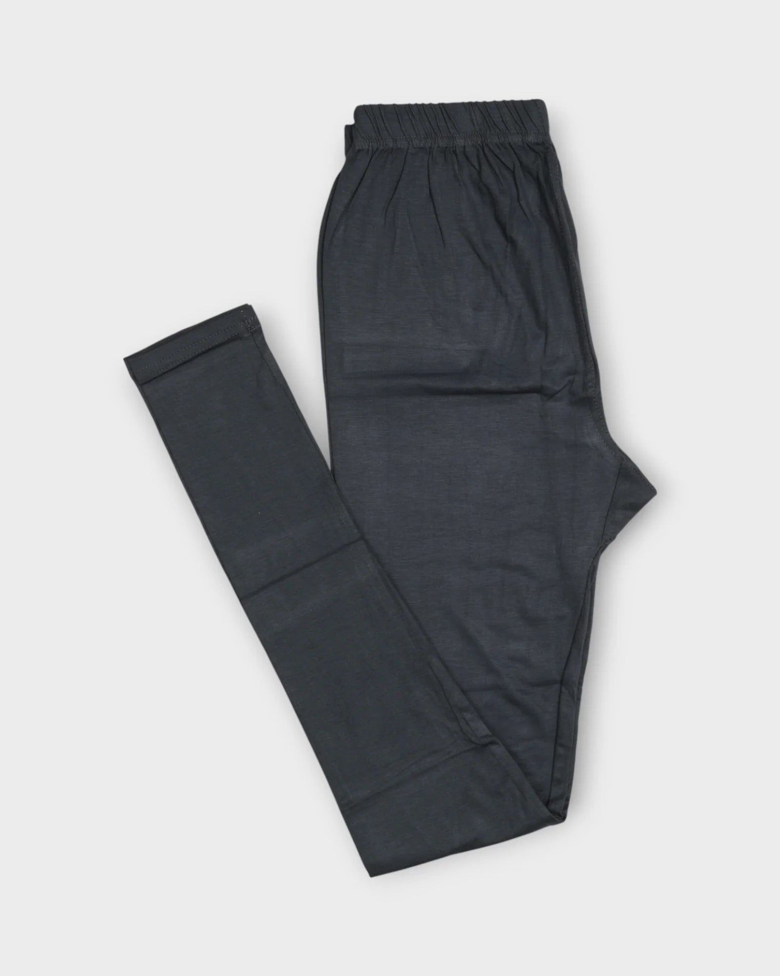 Grey Cotton Lycra Leggings